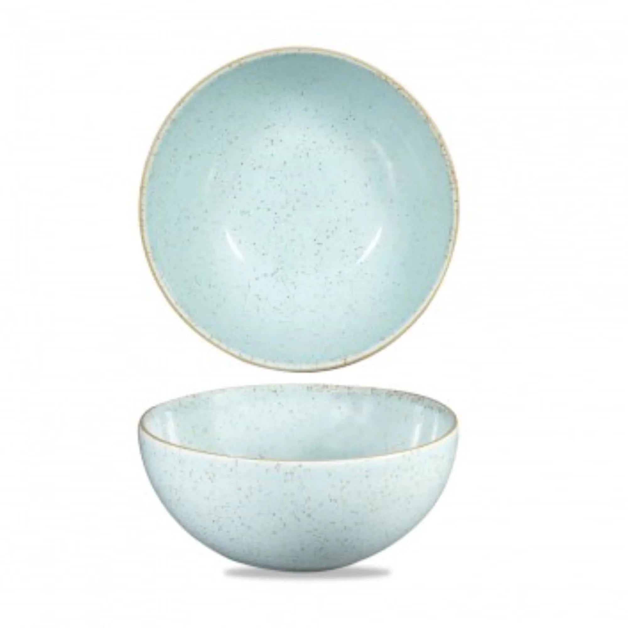 Stonecast Duck Egg Blue Schale 18.3cm 107.5cl - KAQTU Design