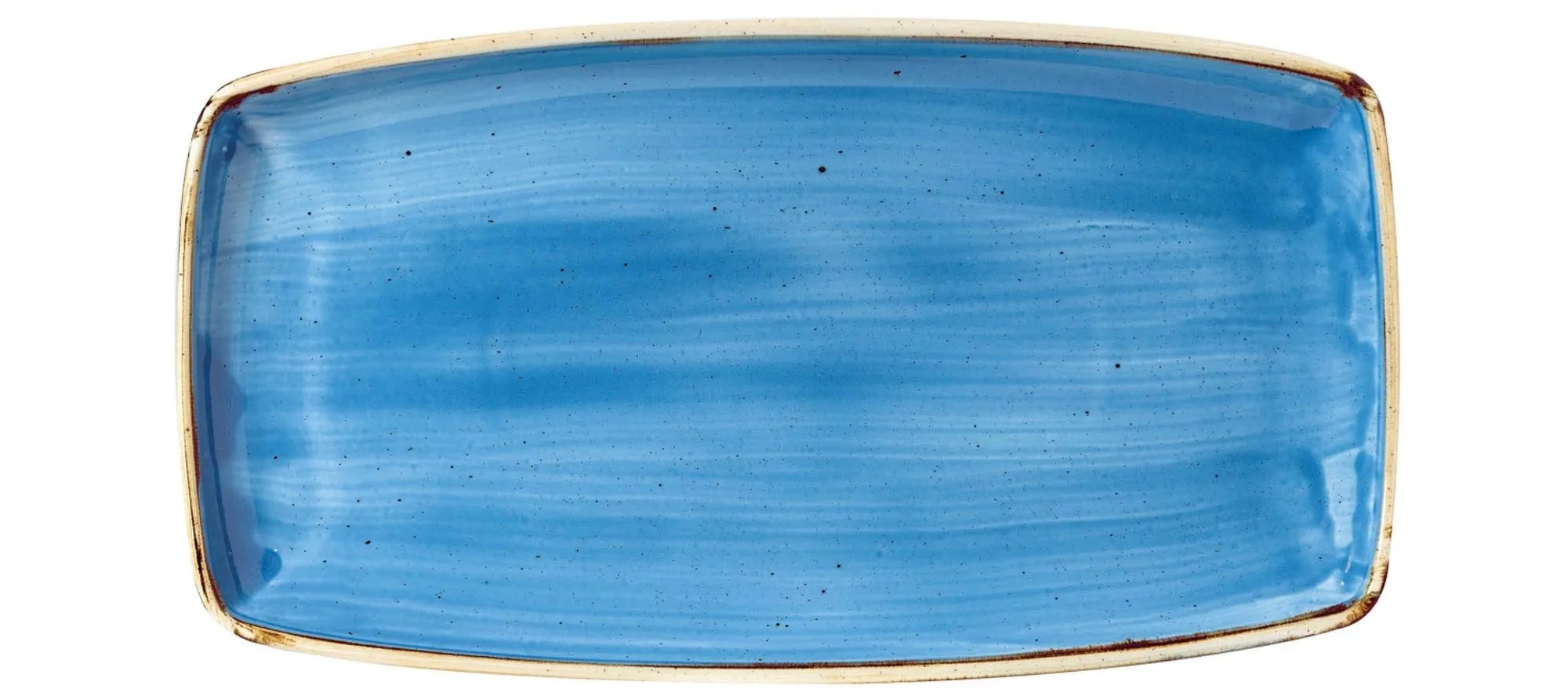 Stonecast Cornflower Blue Platte rechteckig 29.5x15cm - KAQTU Design