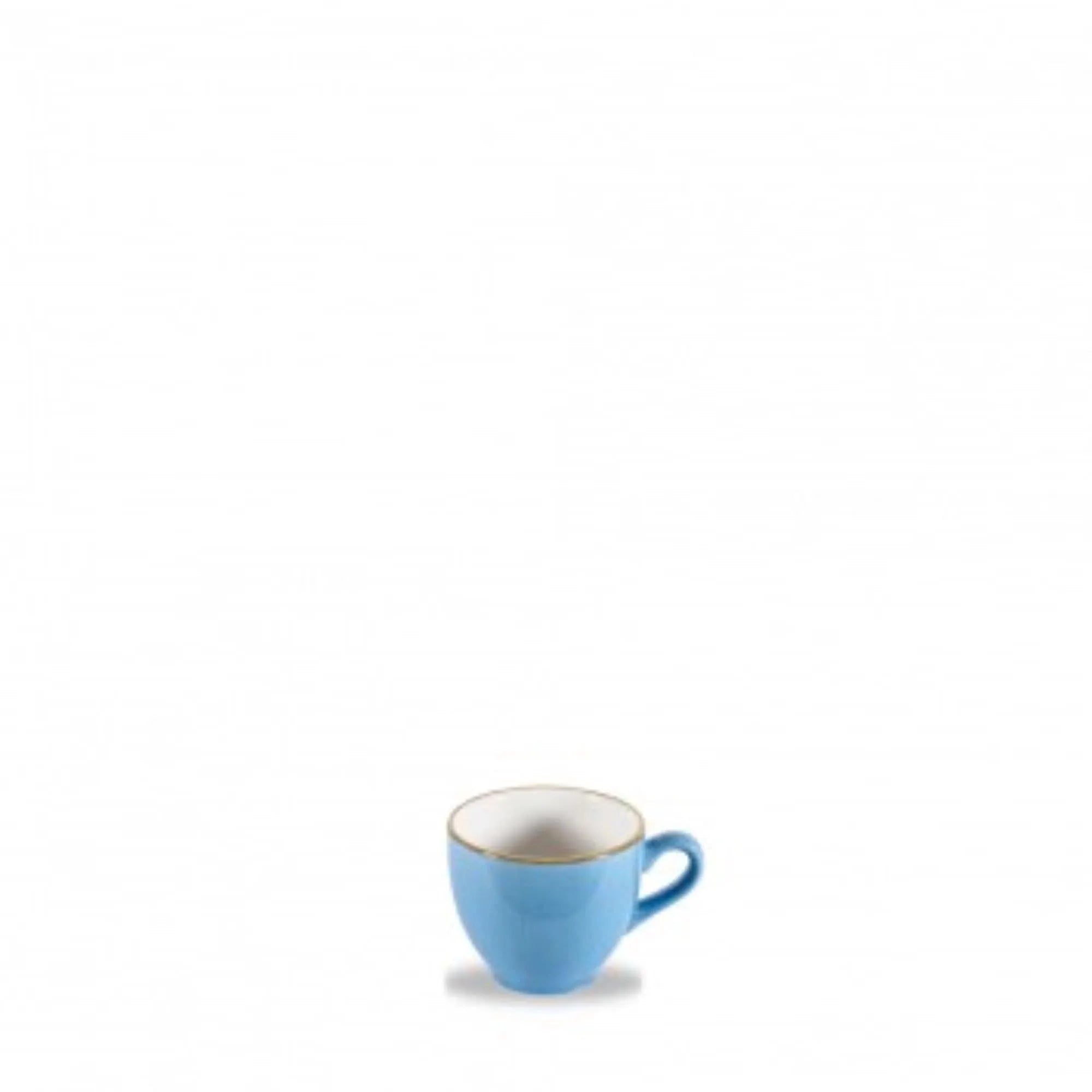 Stonecast Cornflower Blue Espresso Tasse 10cl - KAQTU Design