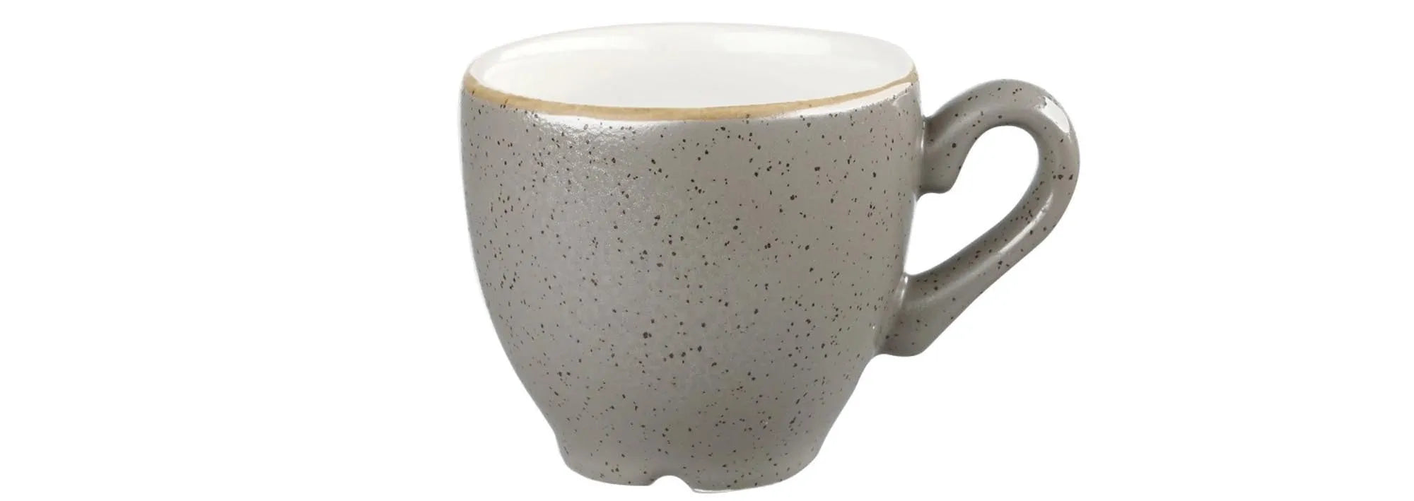 Stonecast Peppercorn Grey Espressotasse 10cl - KAQTU Design