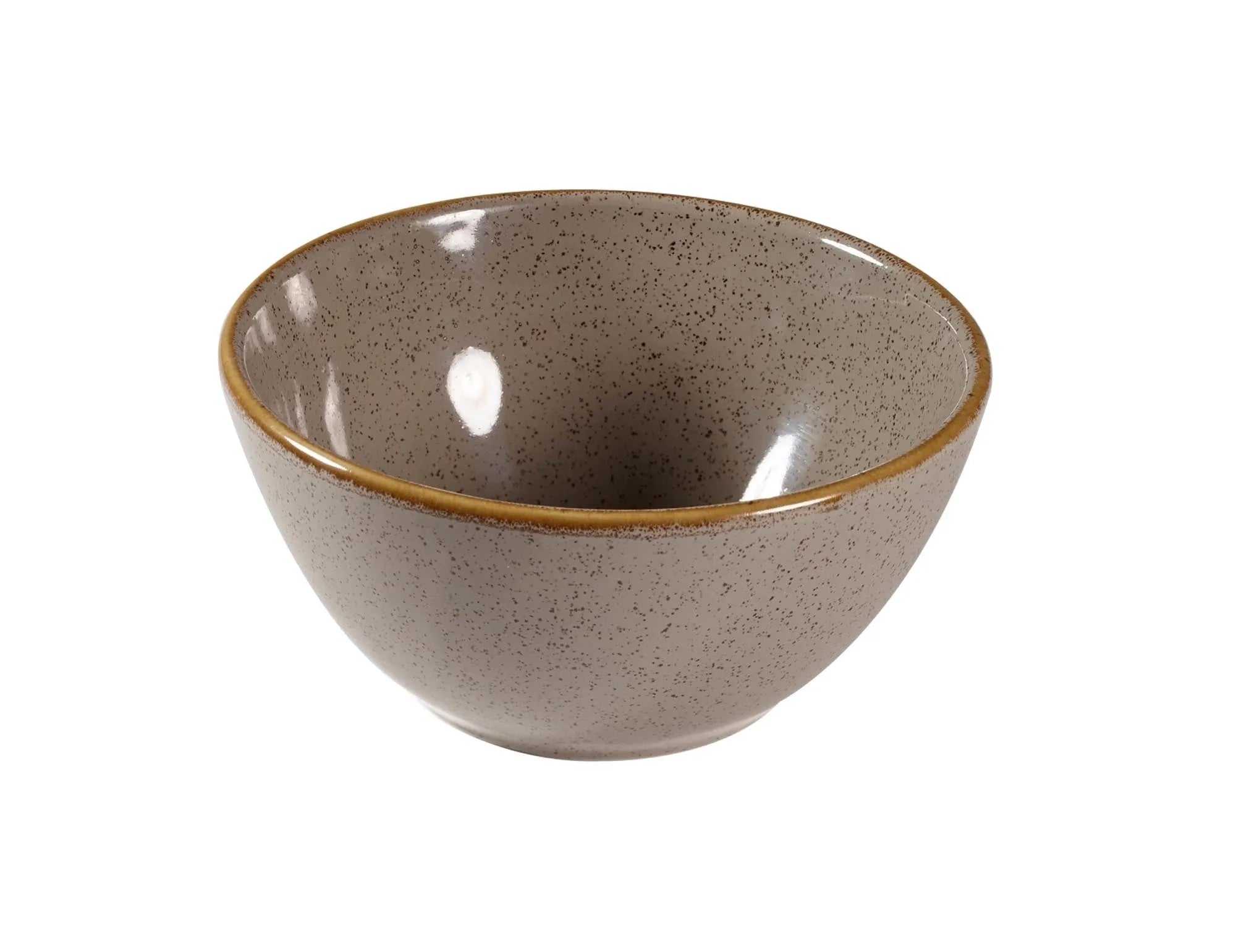 Stonecast Peppercorn Grey Schale hoch 13cm, 40cl - KAQTU Design