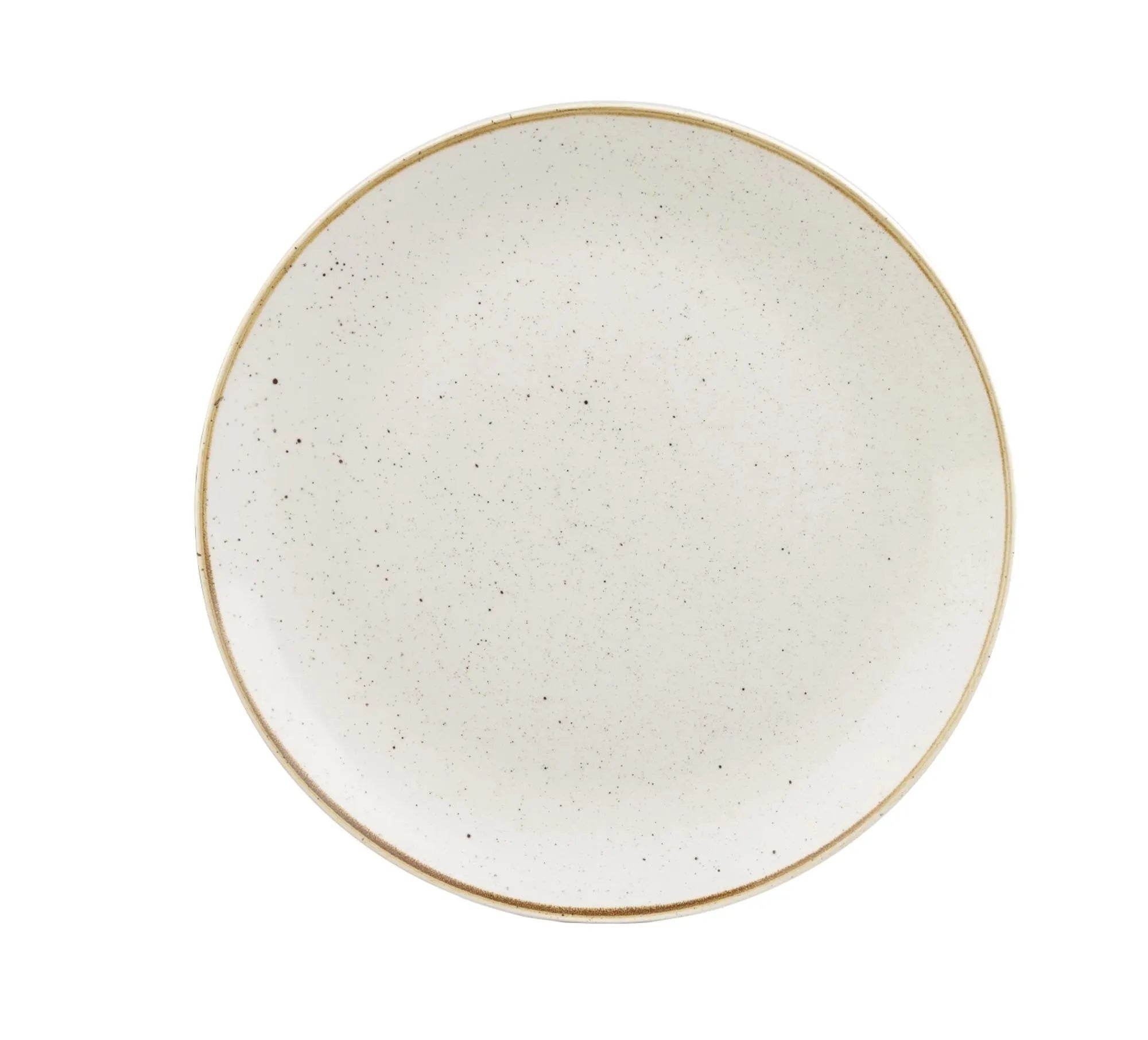 Stonecast Barley White Coupe Teller tief 28.1cm - KAQTU Design