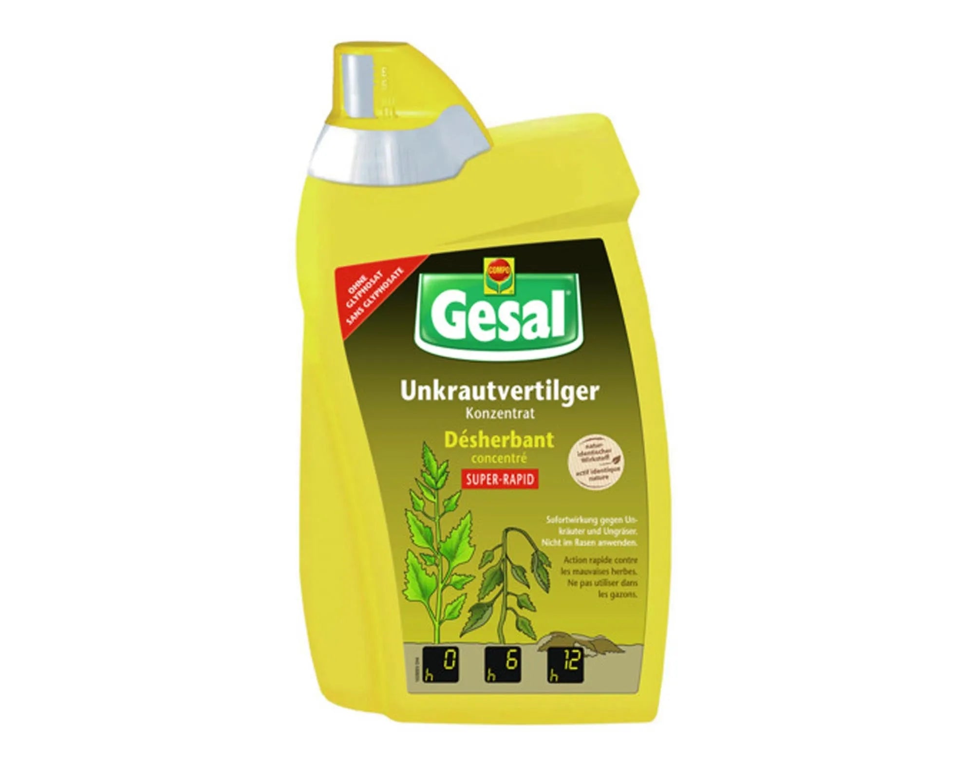 Unkrautvertilger Super-Rapid 800 ml in  präsentiert im Onlineshop von KAQTU Design AG. Reinigungsmittel ist von GESAL