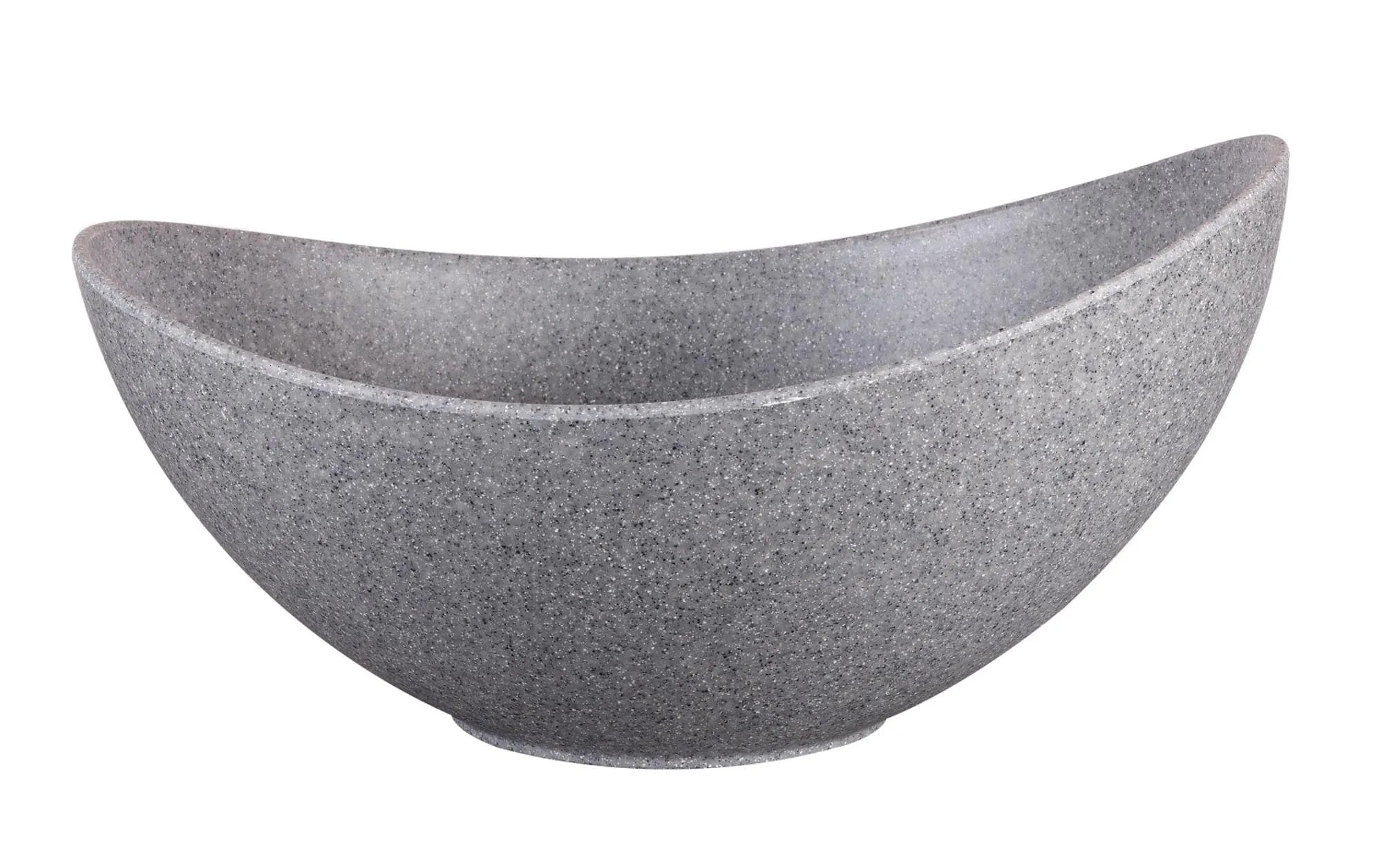 Die Alchemy Melamin Granite Grey Schüssel von Churchill: robust, stilvoll, bruchsicher, ideal für Salate, Pasta, Obst. Perfekt für Küche und Gastronomie.