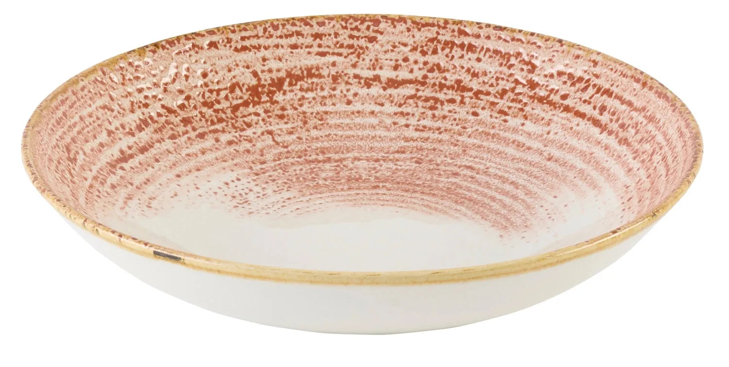 S.P. Homespun Accents Coral Teller tief Coupe 24.8cm