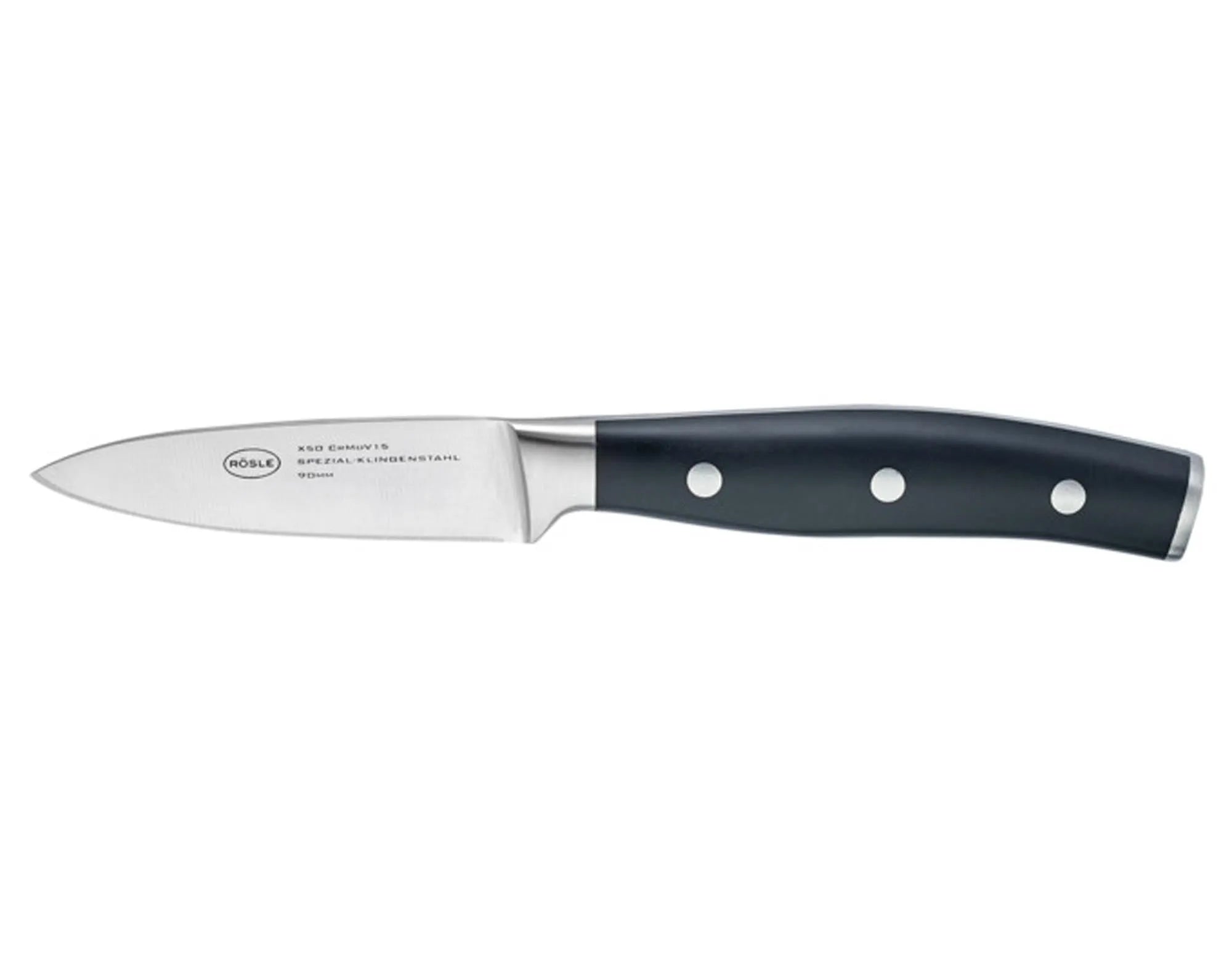 Das RÖSLE Spickmesser 9 cm: Präzise Klinge, ergonomischer Griff, ideal für Fleisch. Qualität trifft Design.