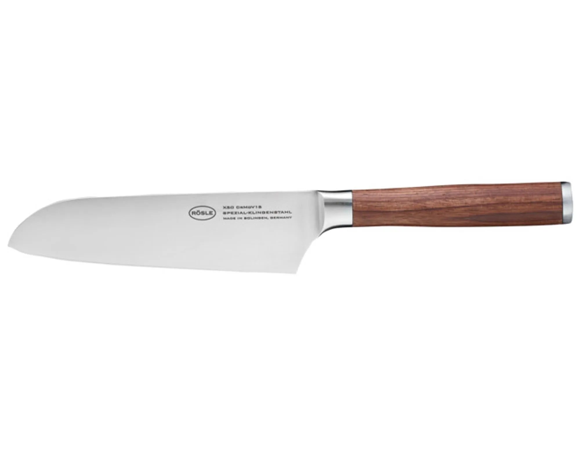 Das RÖSLE Santokumesser 17.5 cm: Scharf, langlebig, ergonomisch. Perfekt für Gemüse, Fleisch & Fisch. Ein Muss für jede Küche.