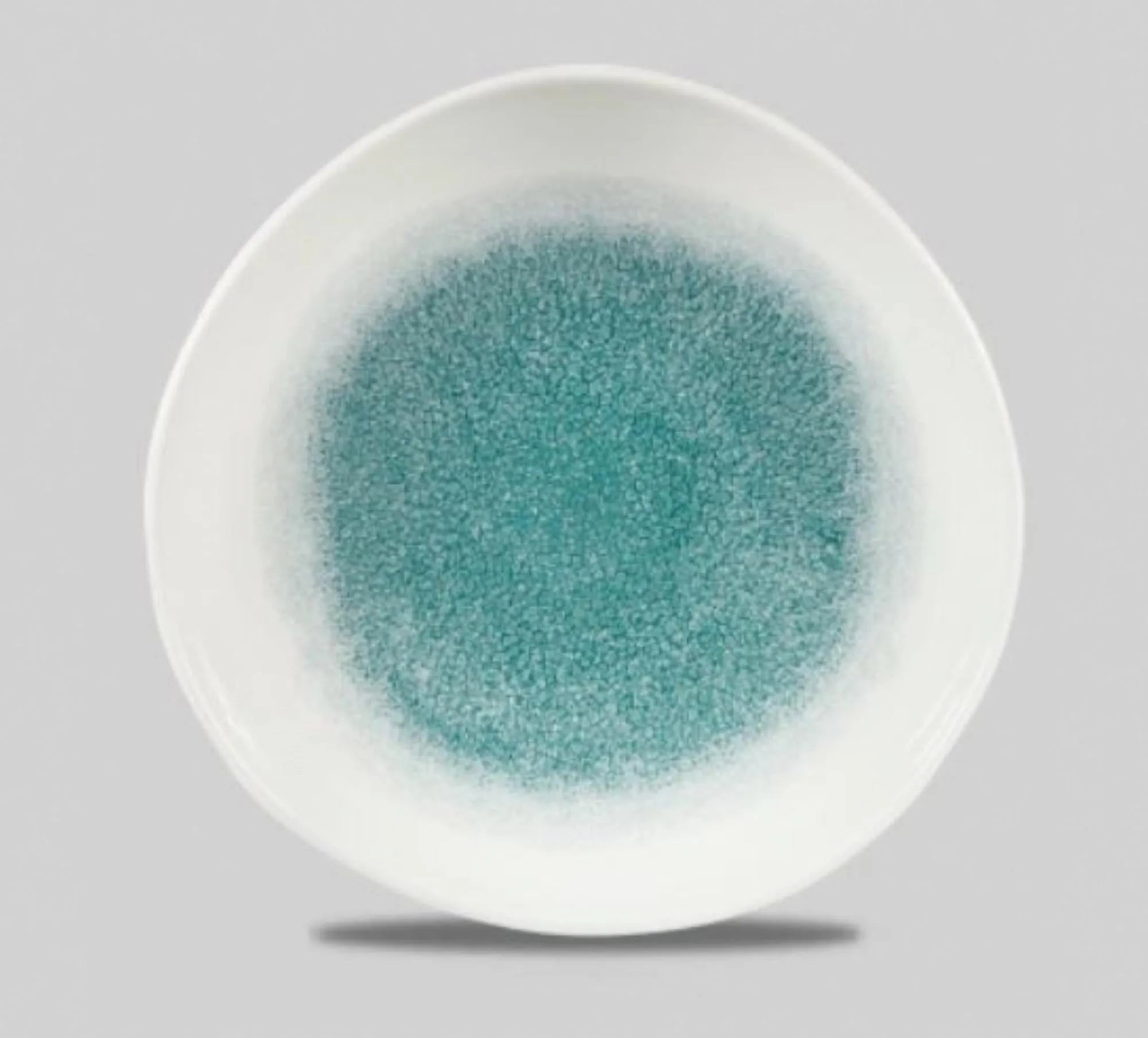 S.P. Raku Jade Green Organic Coupe Teller flach 28.6cm - KAQTU Design