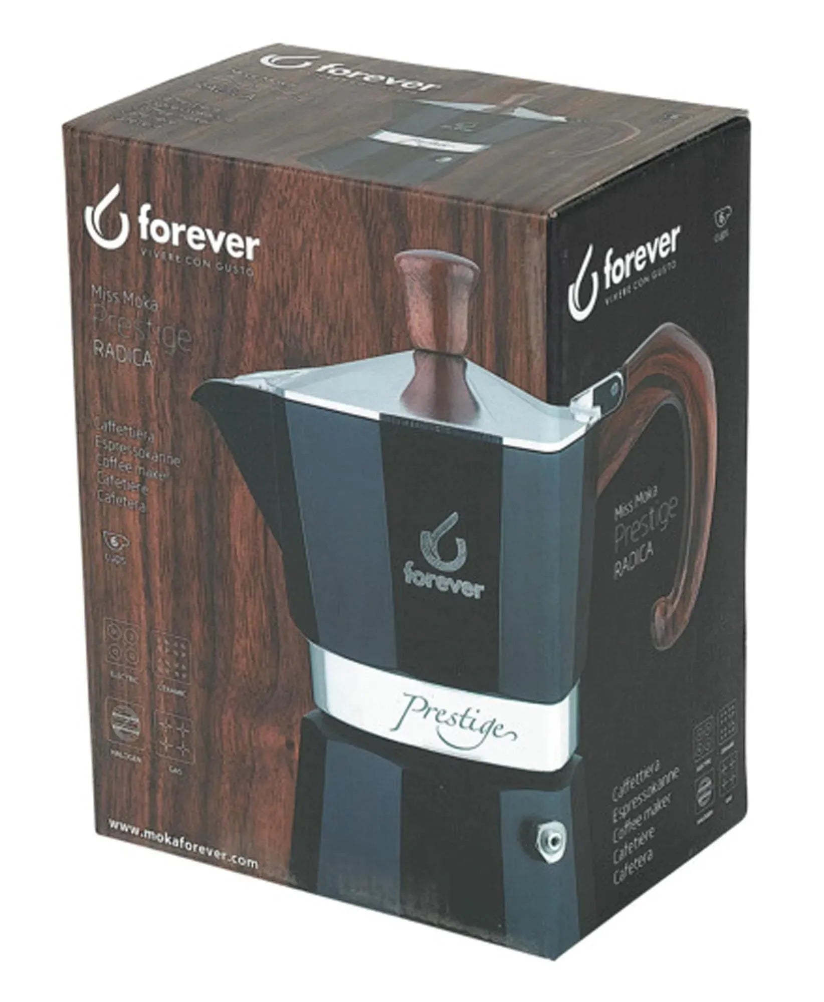 Kaffeezubereiter Radica Prestige 6 Tassen in  präsentiert im Onlineshop von KAQTU Design AG. Küchengerät ist von FOREVER