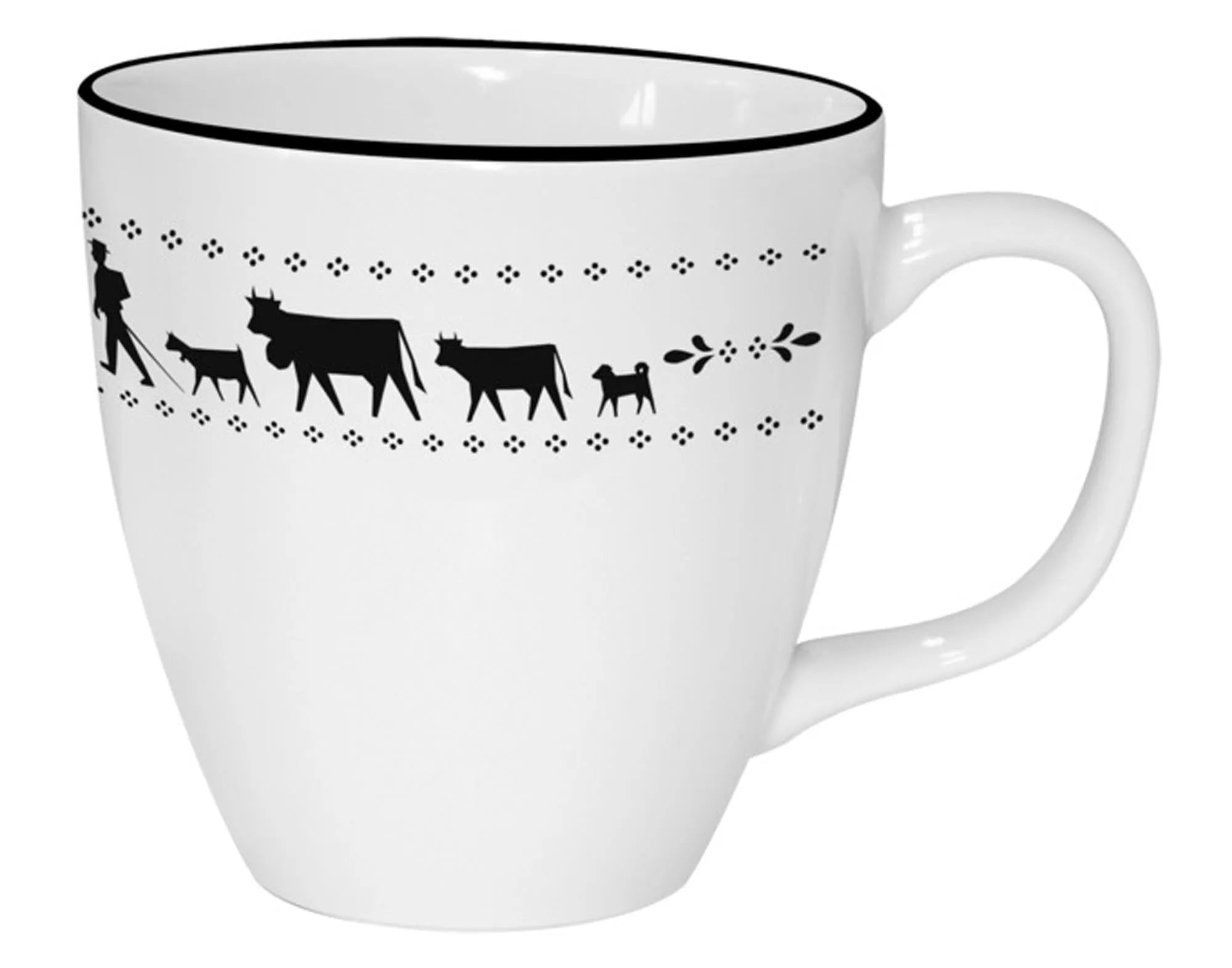 Mug Alpaufzug 0.3 l in  präsentiert im Onlineshop von KAQTU Design AG. Glas ist von STEINLIN