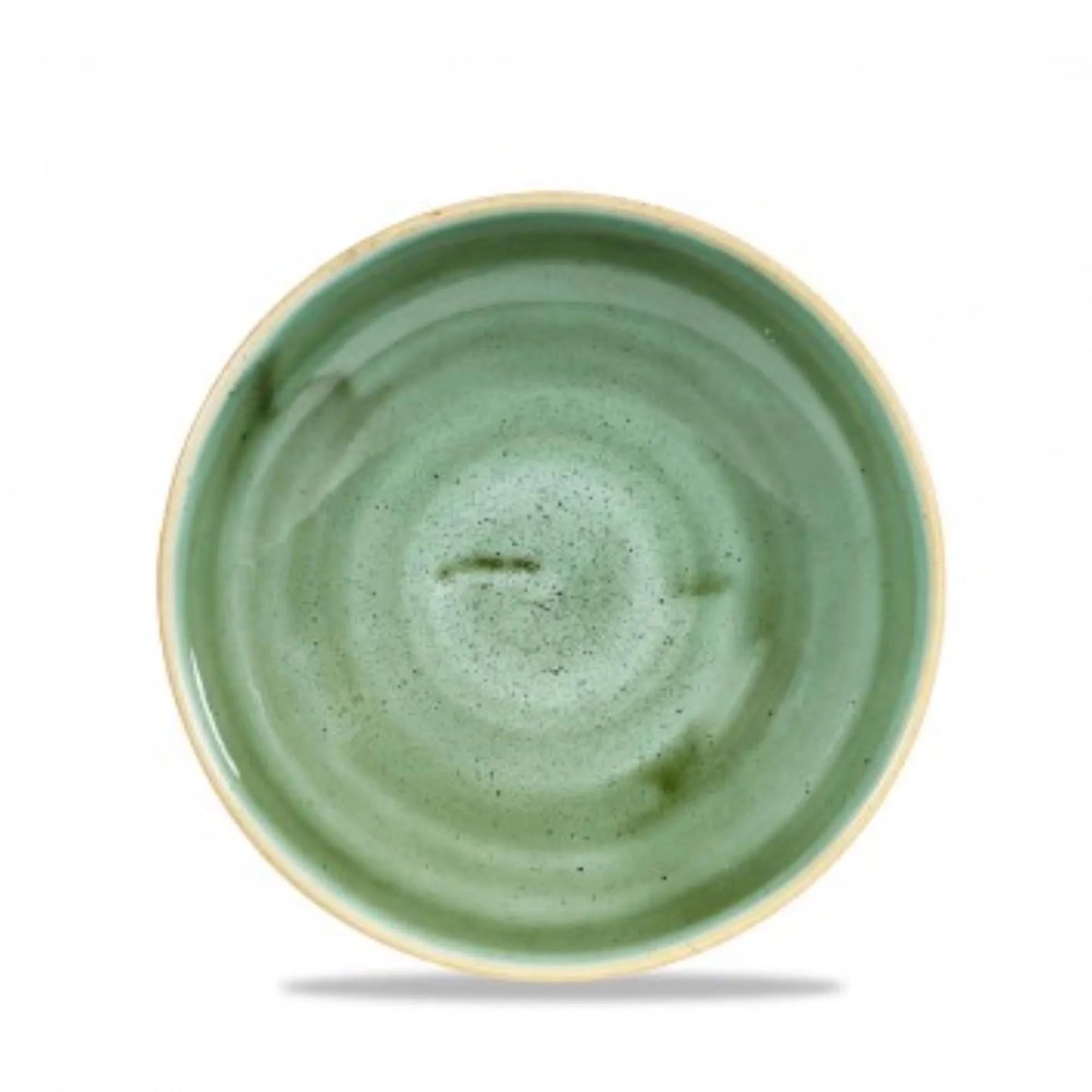 Stonecast Samphire Green coupe tief 18.2cm, 42.6cl - KAQTU Design