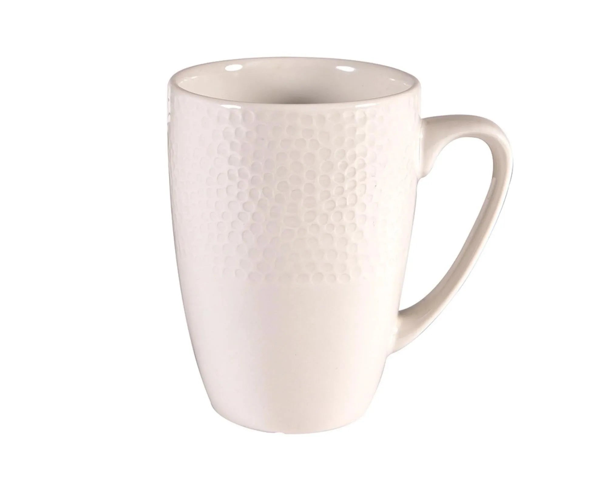 Elegante Isla White Tasse 34cl von Churchill: Hochwertiges Porzellan, spülmaschinenfest, mikrowellengeeignet, ideal für Kaffee & Tee.