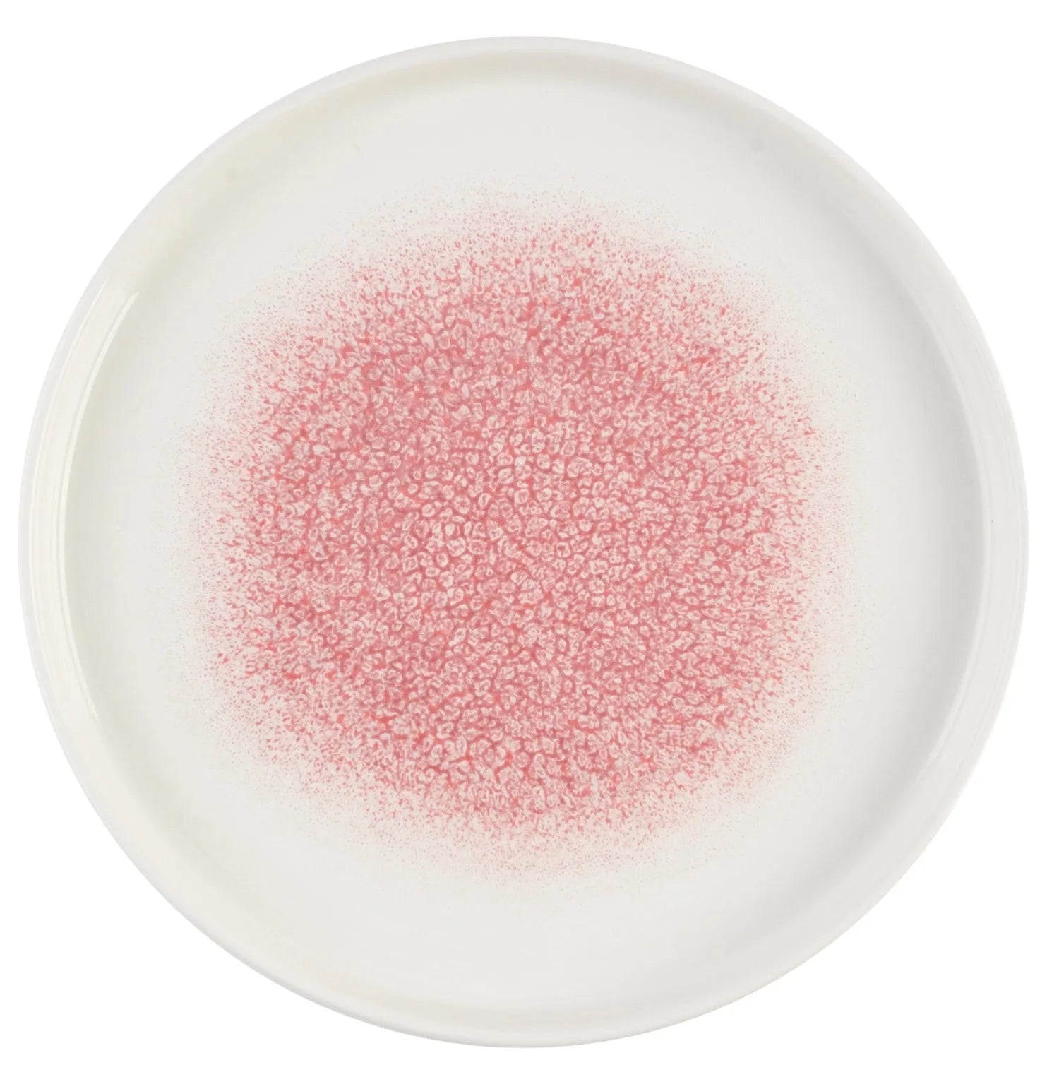 S.P. Raku Pink Quartz Chefs Walled Teller 21cm