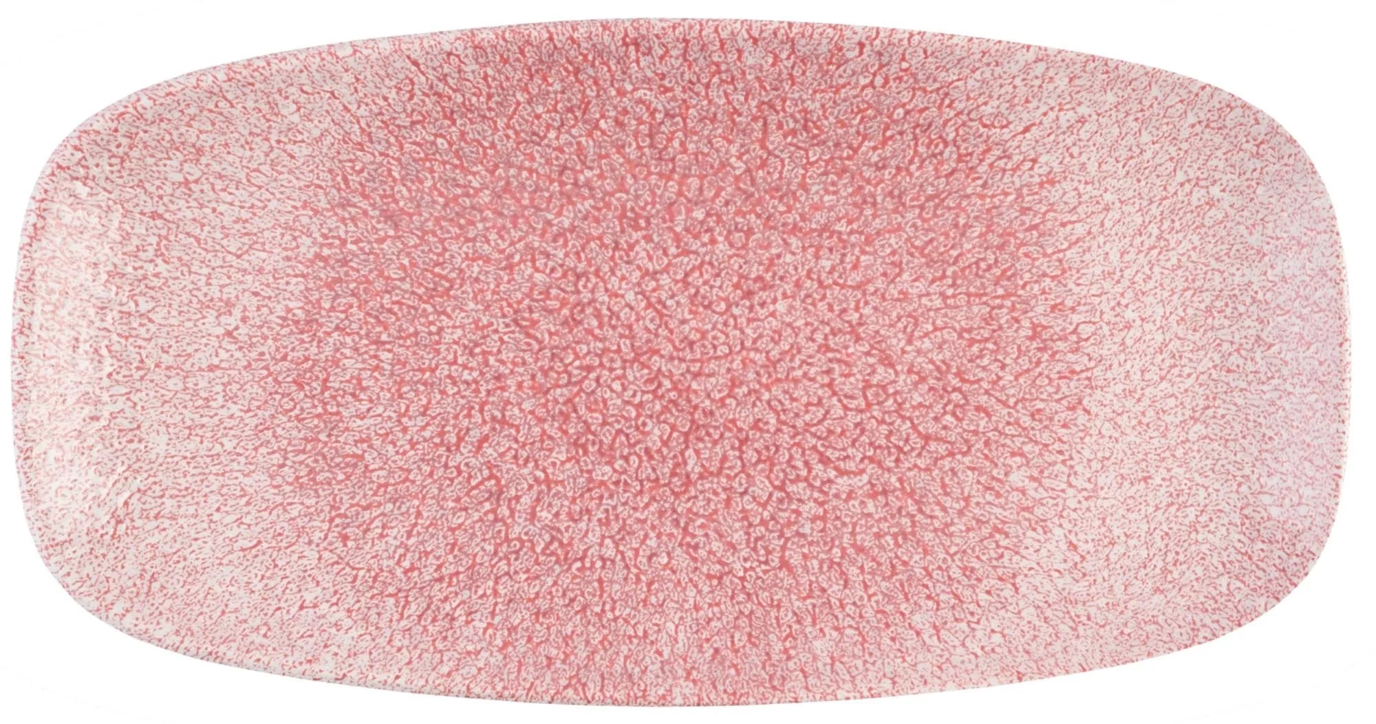 S.P. Raku Pink Quartz Chefs Oblong Platte 35.5X18.9cm - KAQTU Design