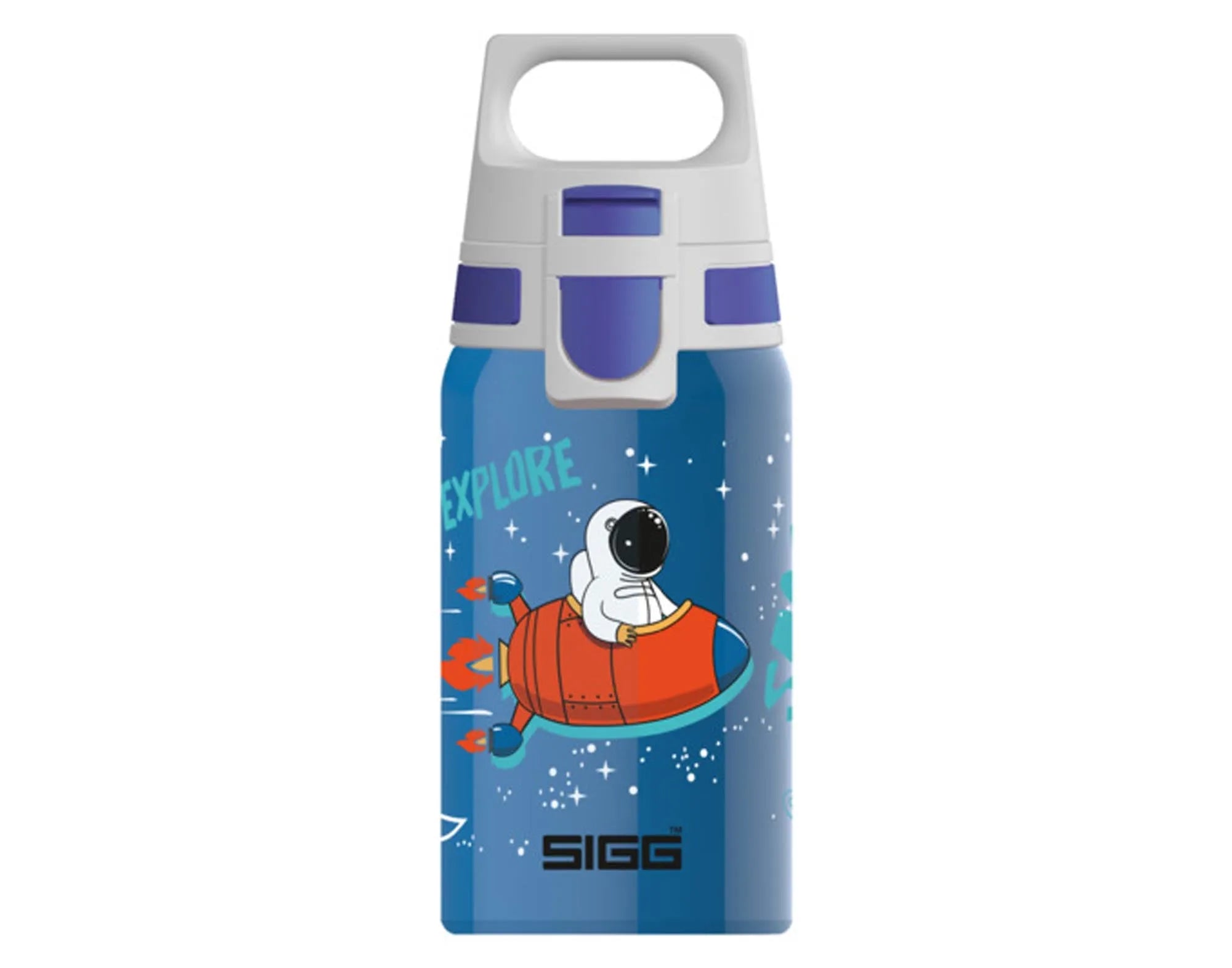 SIGG Trinkflasche 0.5l: robust, BPA-frei, geschmacksneutral, ideal für Sport & Alltag, mit innovativem Deckel & Tragegriff.