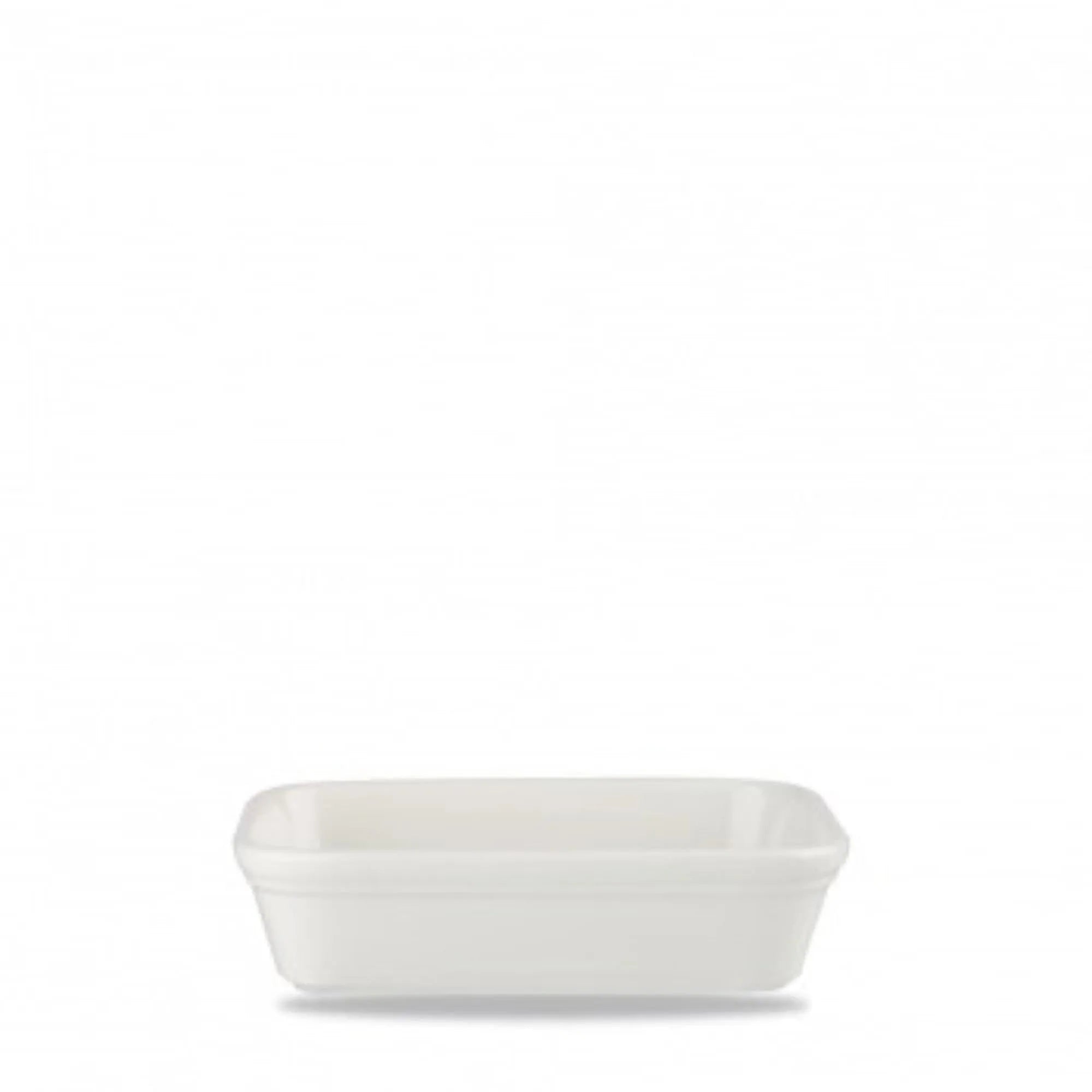 Cookware White flache rechteckige Schale 15.5x11.5cm 40cl - KAQTU Design