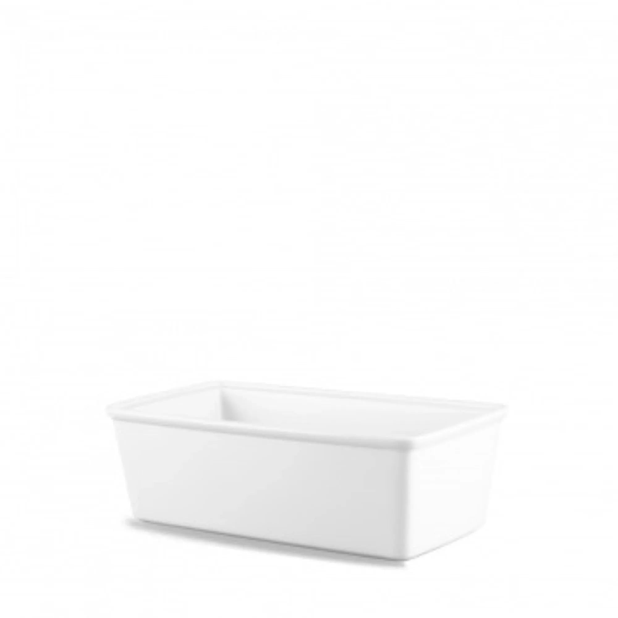 Cookware White grosse Casserole Schale 34x20x11.5cm 4lt - KAQTU Design