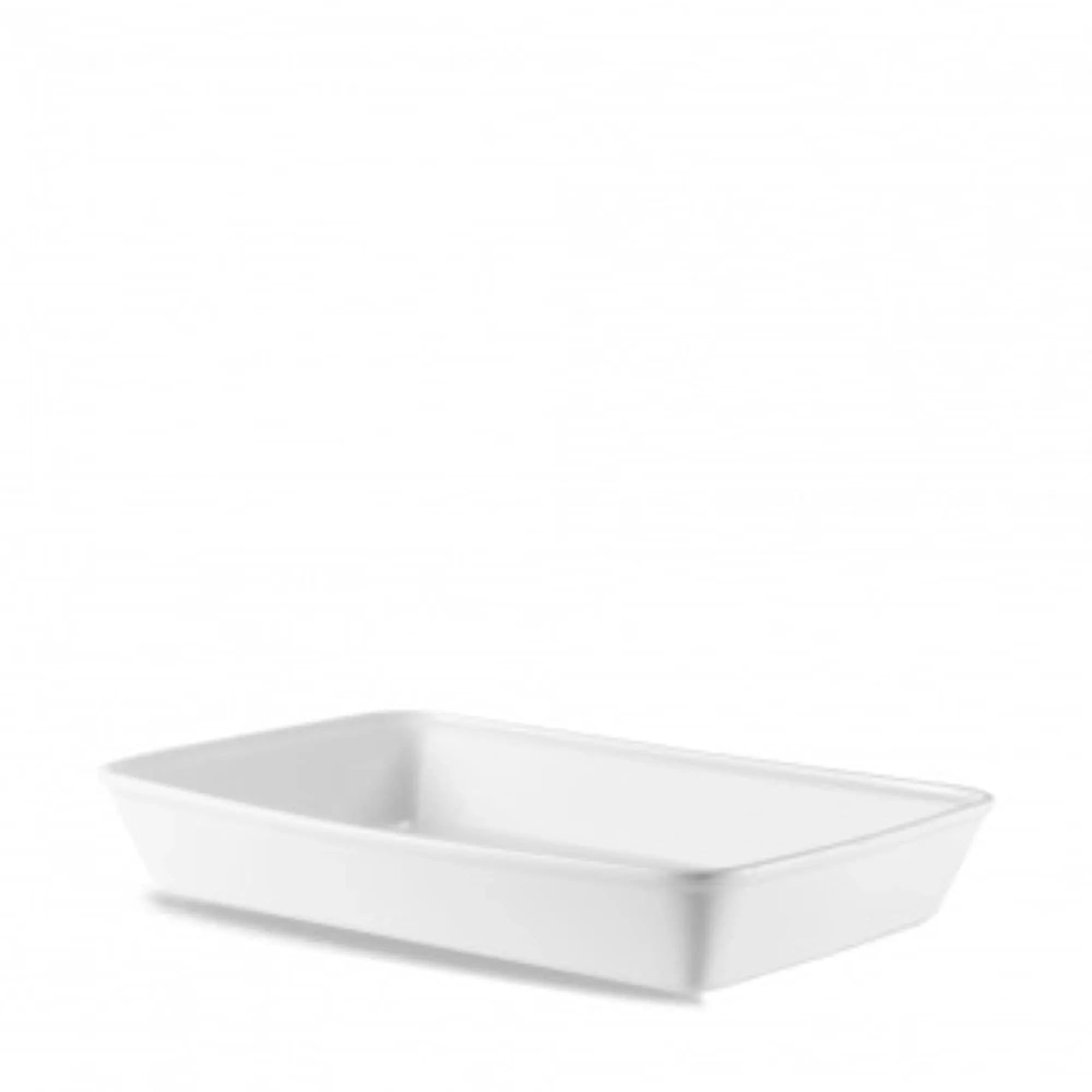 Cookware White rechteckige Backform 38x25x6.2cm 3.5lt - KAQTU Design