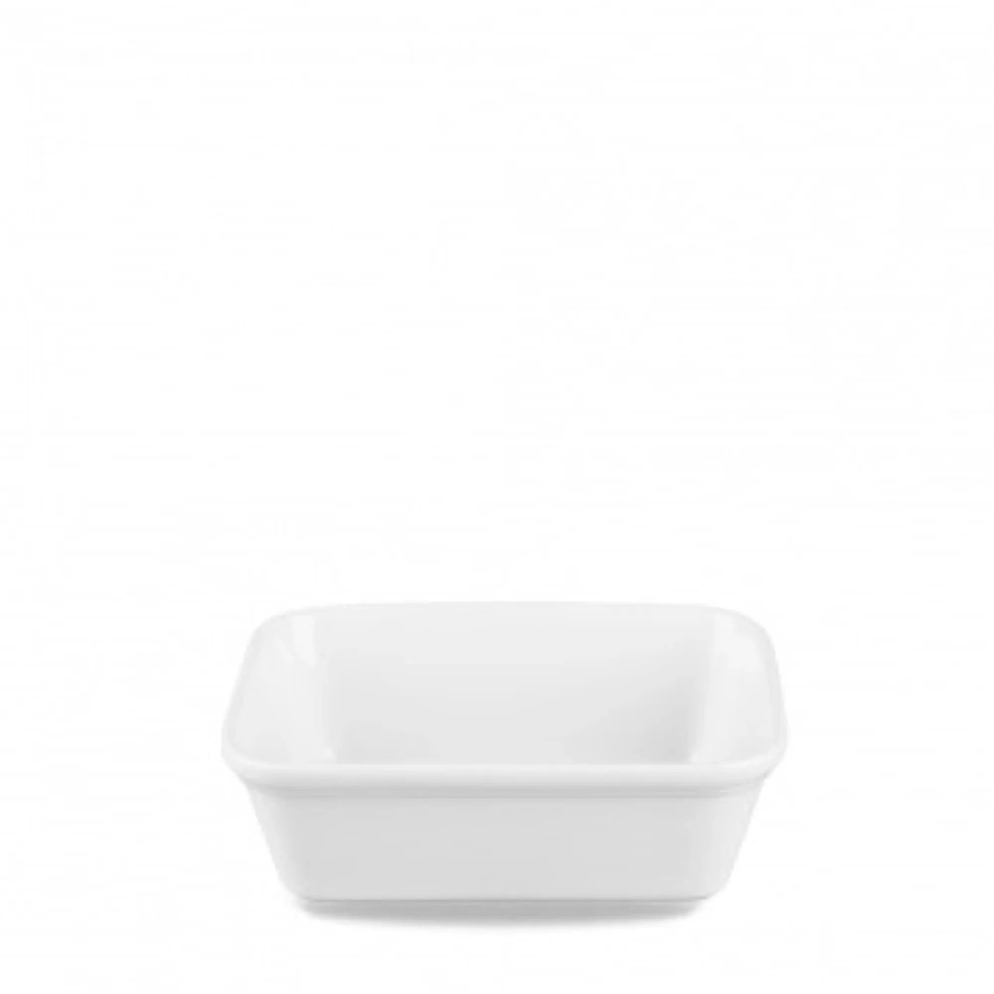 Cookware White tiefe Casserole Schale 17.5x18.5x8.5cm 1.6lt - KAQTU Design