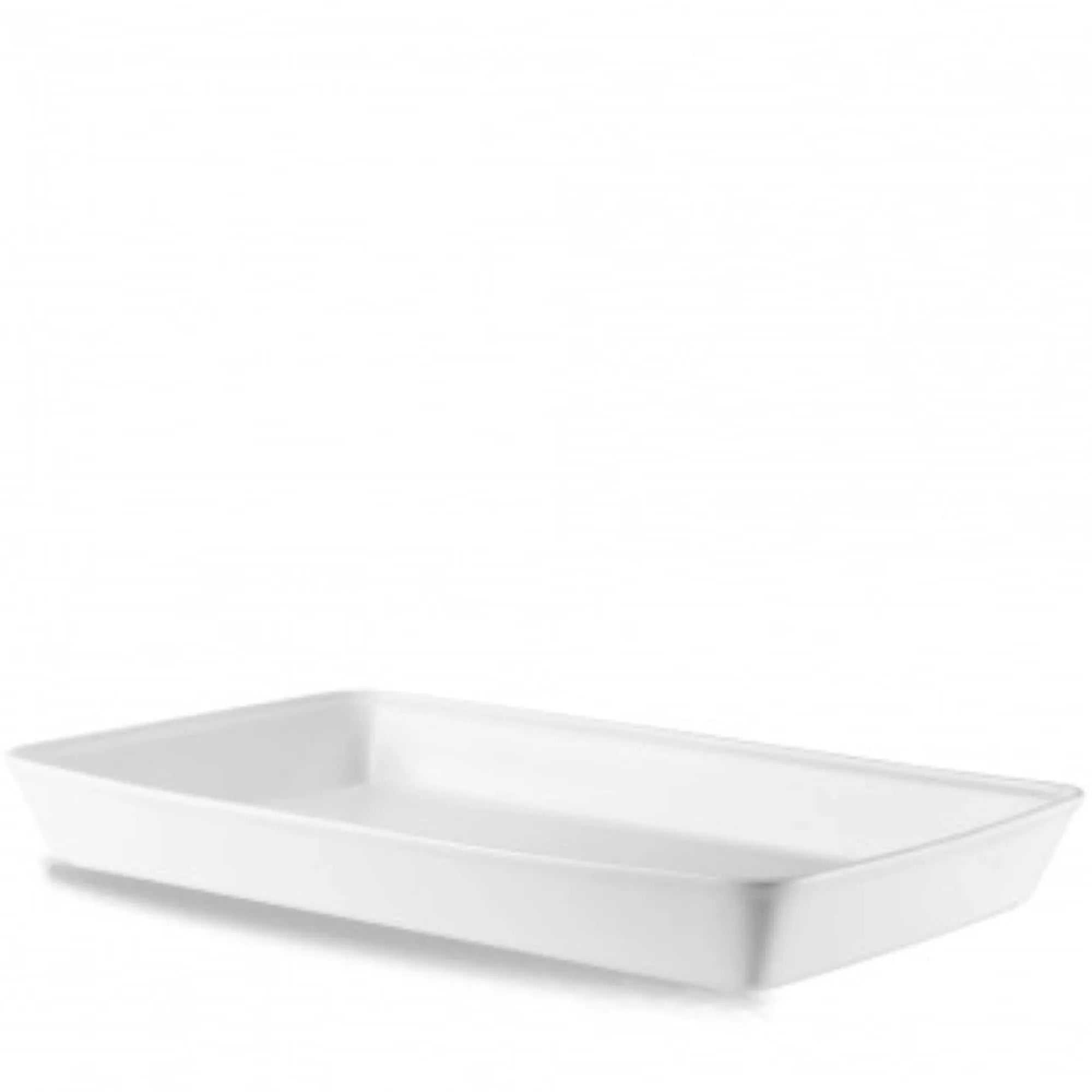 Churchill Cookware White Backform: 53x32.5x6.2cm, 6L, robust, ofenfest bis 250°C, ideal für Kuchen, Aufläufe, Lasagnen. Perfekte Wärmeverteilung.