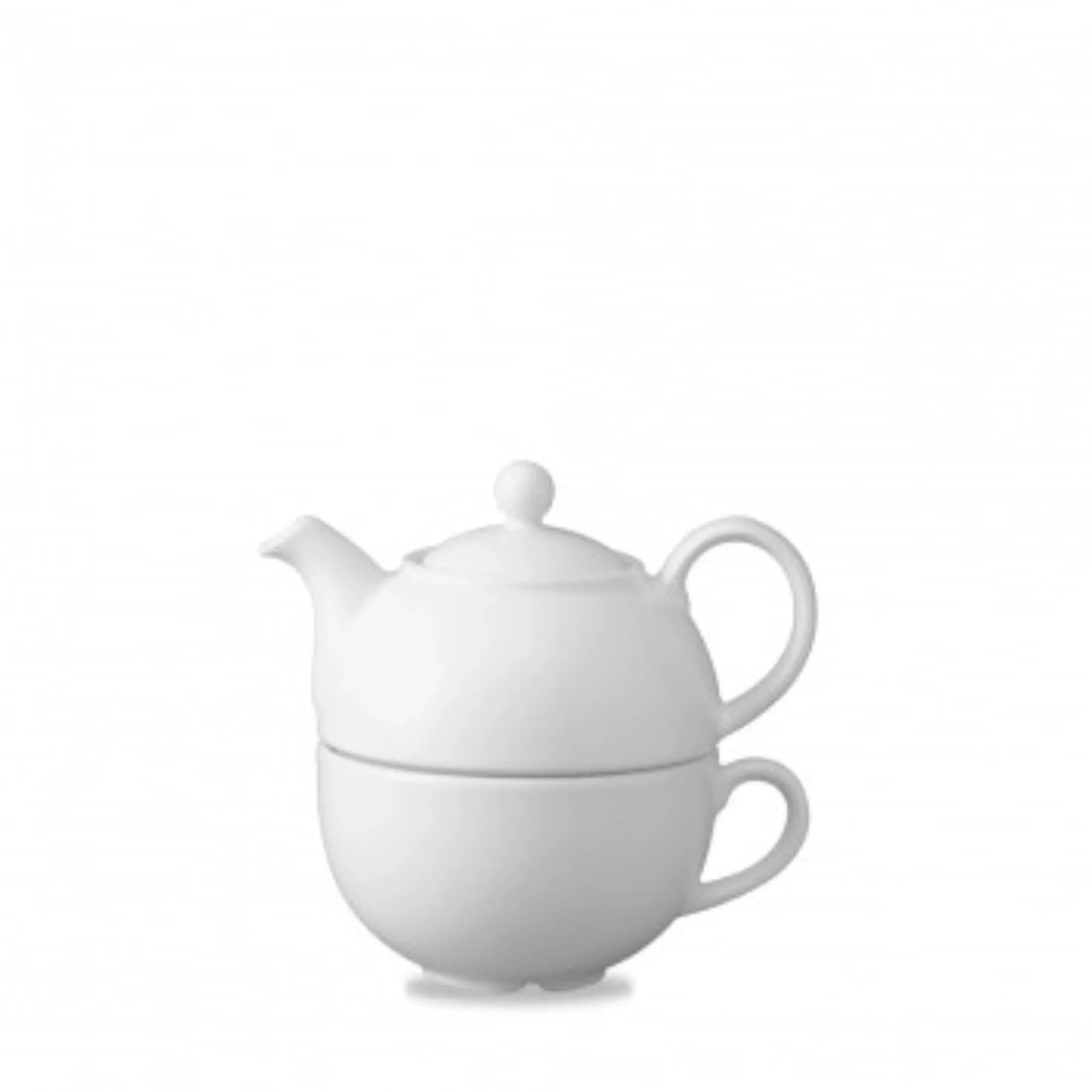 White Holloware One Tasse Teekanne 36.2cl H10cm - KAQTU Design