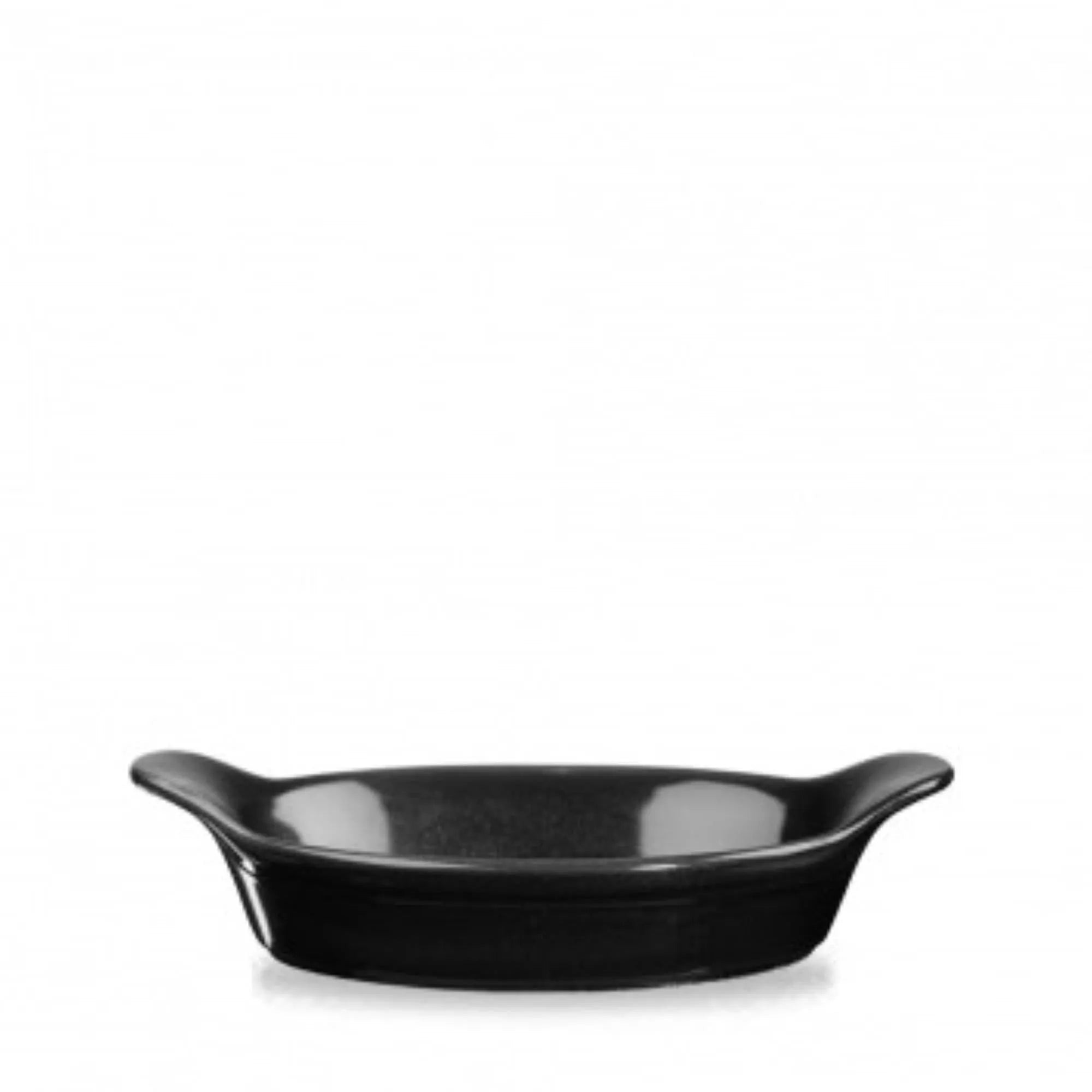 Cookware Onyx Black Schale rund mit Griff 17.5x21.5cm - KAQTU Design