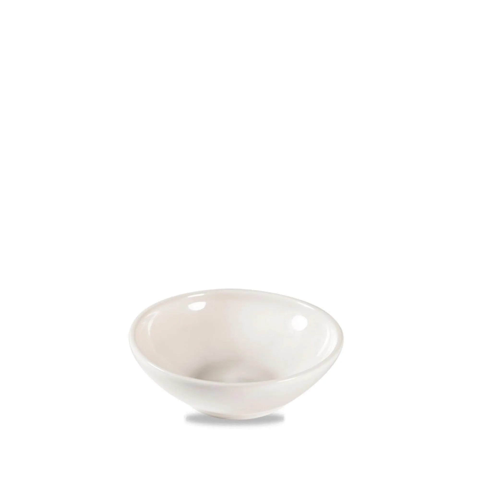 Bit on the Side White Schale flach 13cm, 26cl - KAQTU Design