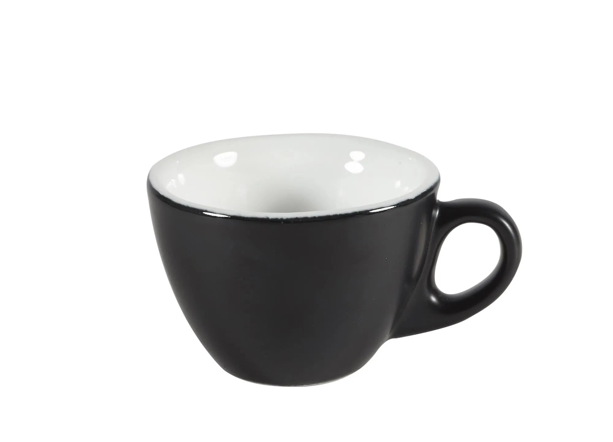 Stilvolle Churchill Espresso Tasse 8.5cl: Elegantes Porzellan, perfekte Wärmeisolierung, spülmaschinenfest, ideal für Kaffeeliebhaber.