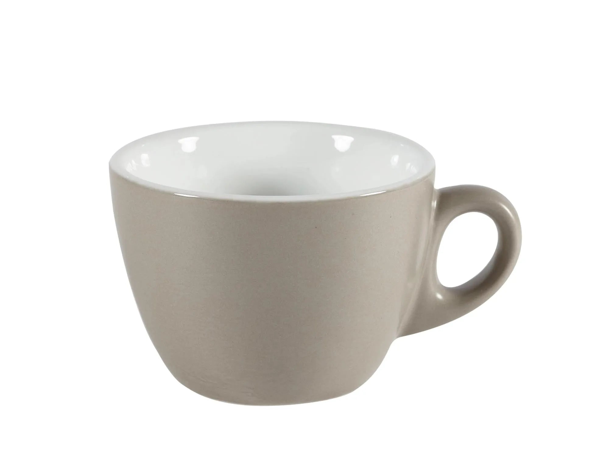 Elegante Menu Shades Smoke Grey Tasse von Churchill, 19,9 cl, aus langlebigem Porzellan, ideal für Kaffee und Tee.