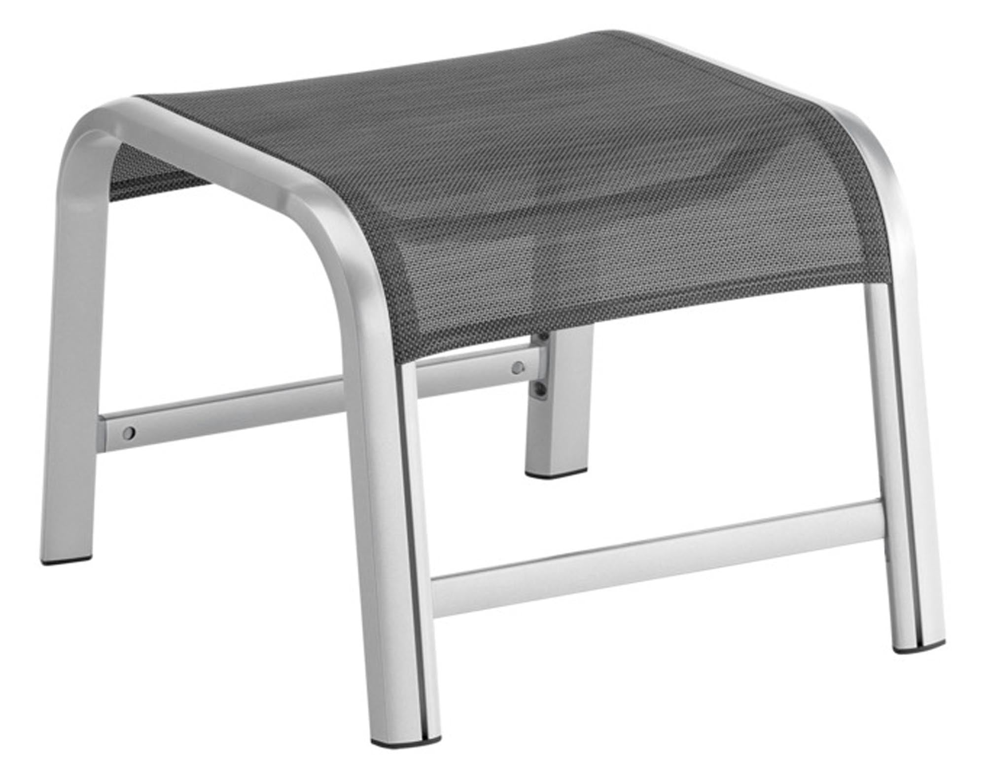 Hocker Forma II graphit silber in  präsentiert im Onlineshop von KAQTU Design AG. Hocker Outdoor ist von KETTLER