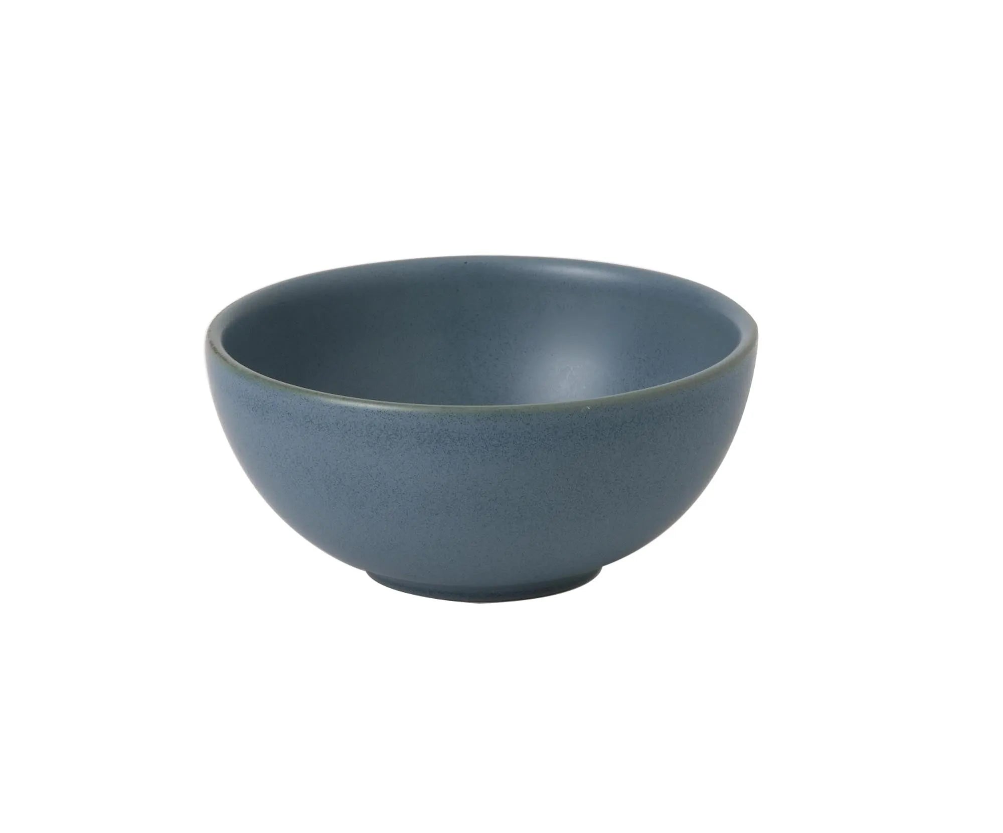 Elegante Oslo Blue Schale von Churchill, 15,5 cm, 77 cl, aus kratzfestem Porzellan, ideal für Salate und Desserts.