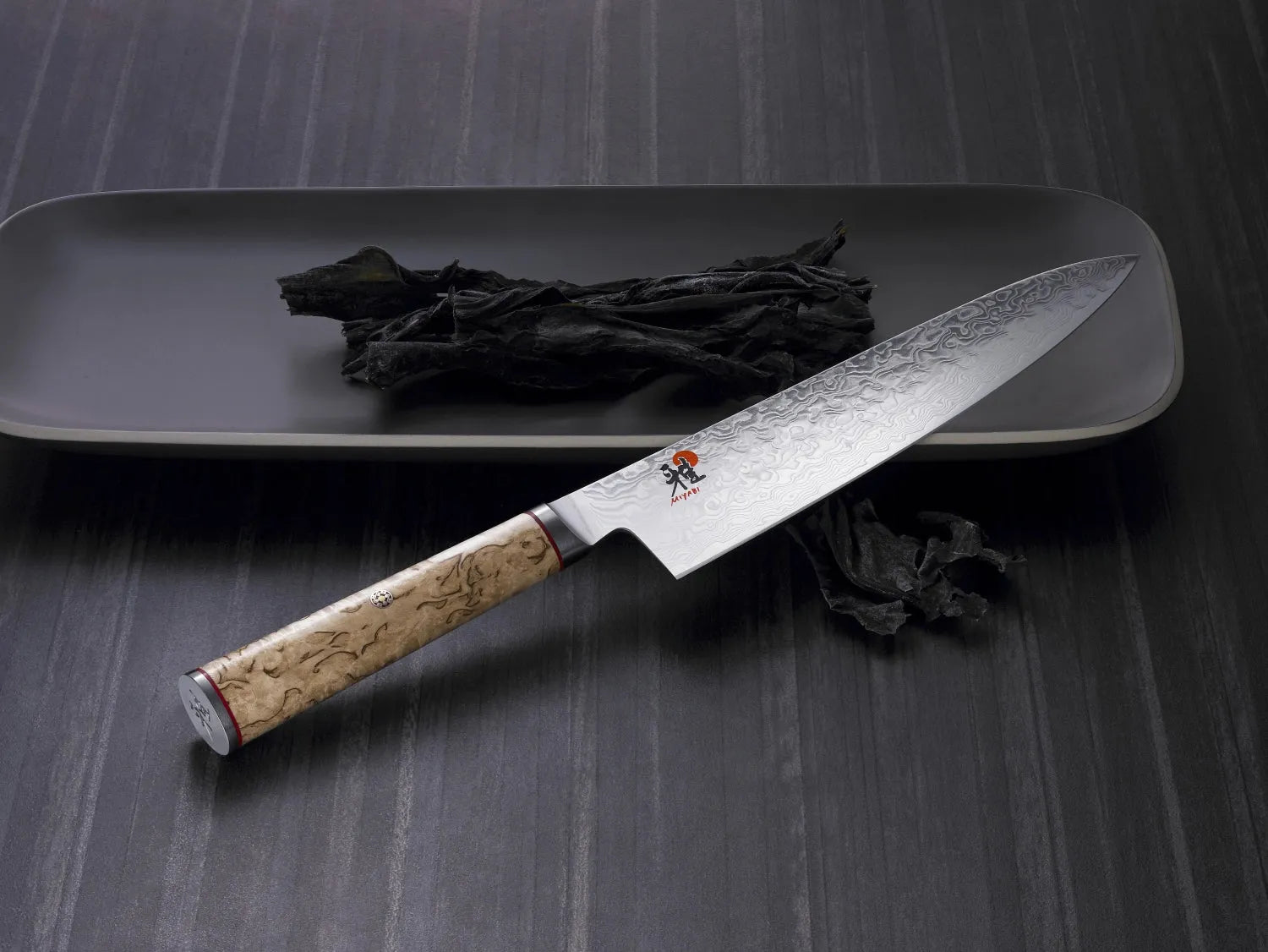 MIYABI 5000MCD Sujihiki: 240mm Präzision für feine Schnitte.