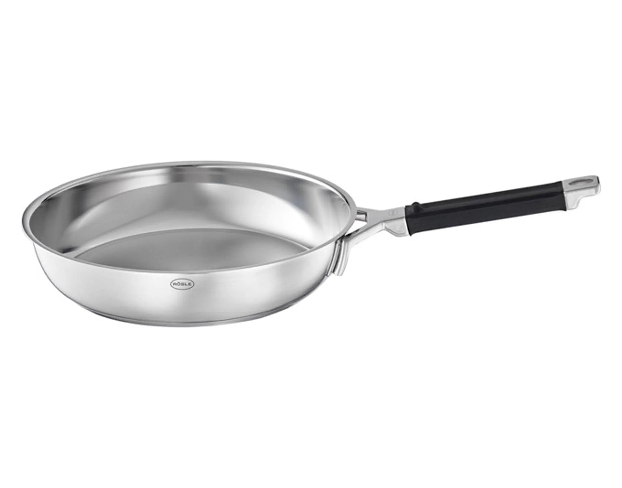 Bratpfanne SilencePro Inox ø 28 cm in  präsentiert im Onlineshop von KAQTU Design AG. Bratpfanne ist von RÖSLE