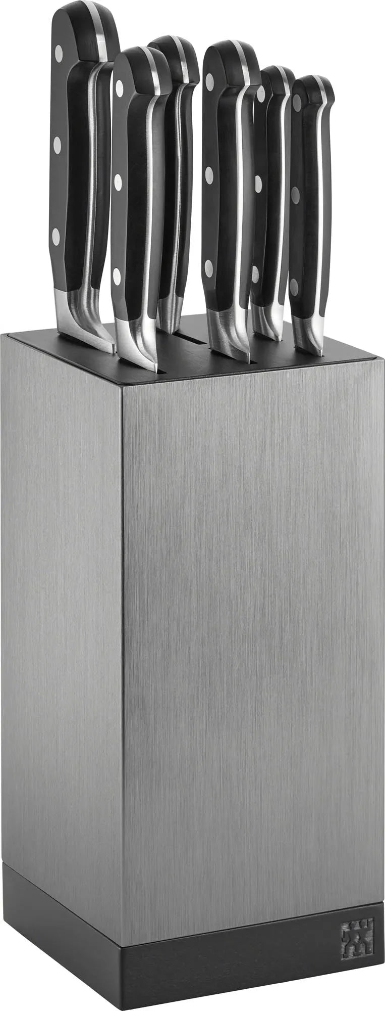 ZWILLING Messerblock Aluminium, leer 25x12x12 cm - KAQTU Design