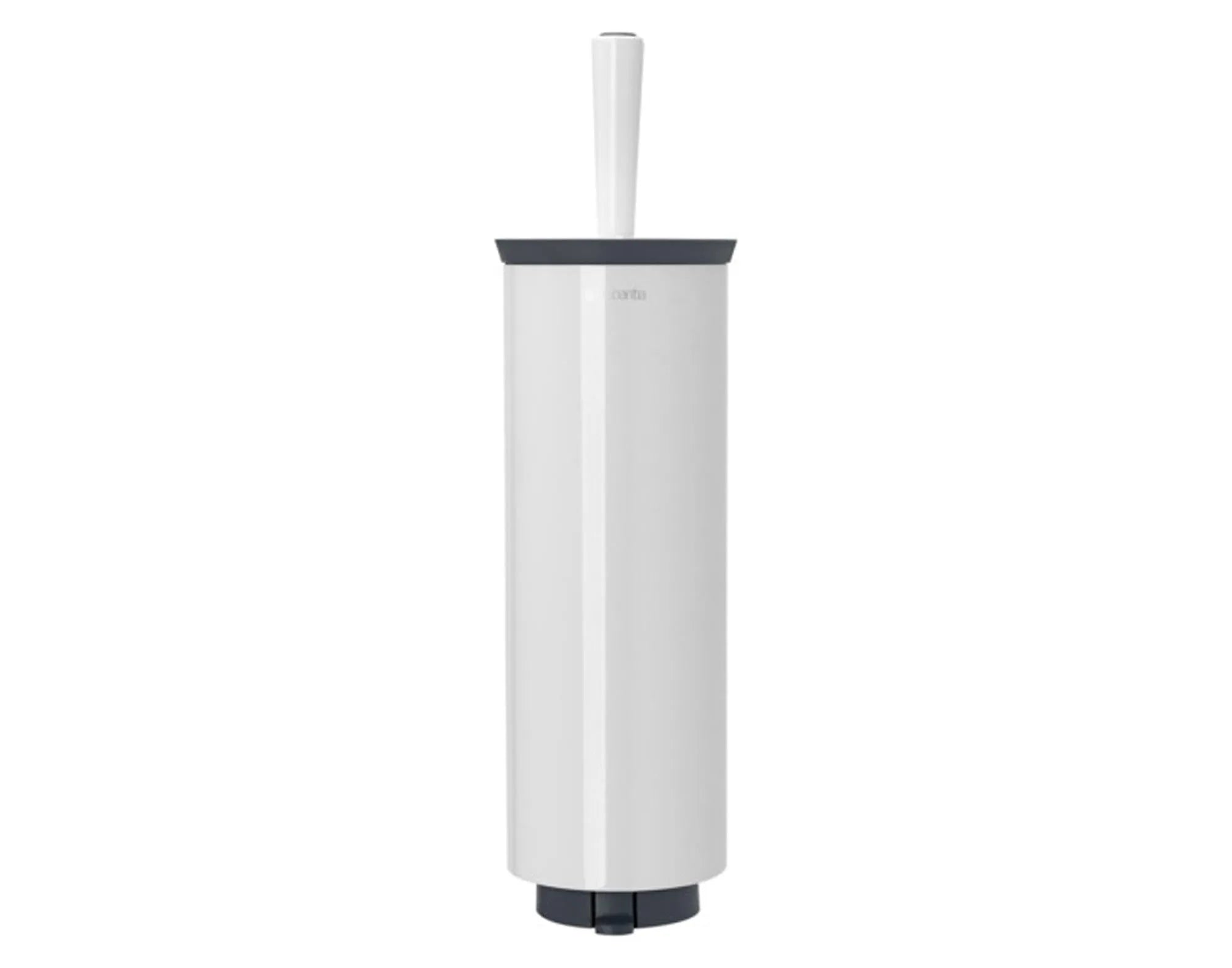 Elegante WC Bürstengarnitur von Brabantia: Hygienisch, robust, pflegeleicht, mit ergonomischer Bürste und stilvollem Design.