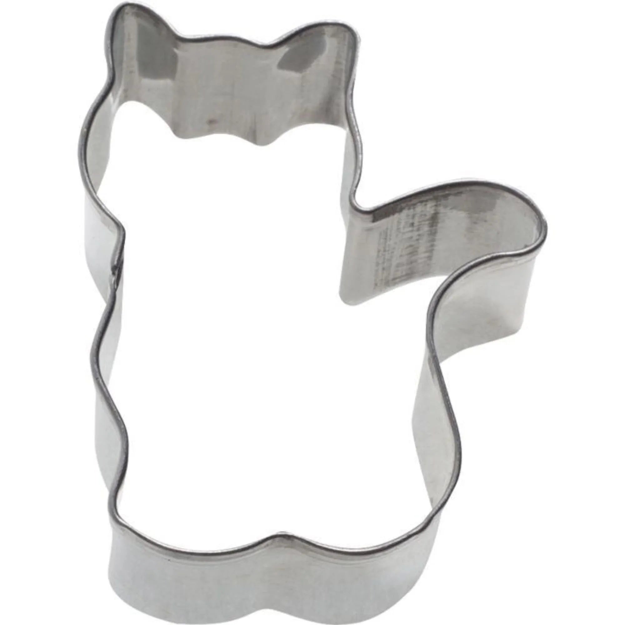 Süsse Ausstechform "Katze sitzend" von Westmark, 5cm, aus Edelstahl. Perfekt für Kekse und Deko. Ideal für Tierliebhaber!