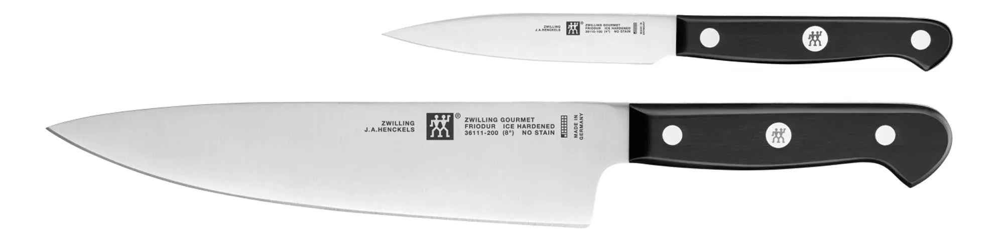 ZWILLING Gourmet Messerset 2-tlg. (Schäl.- u. Kochmesser) - KAQTU Design