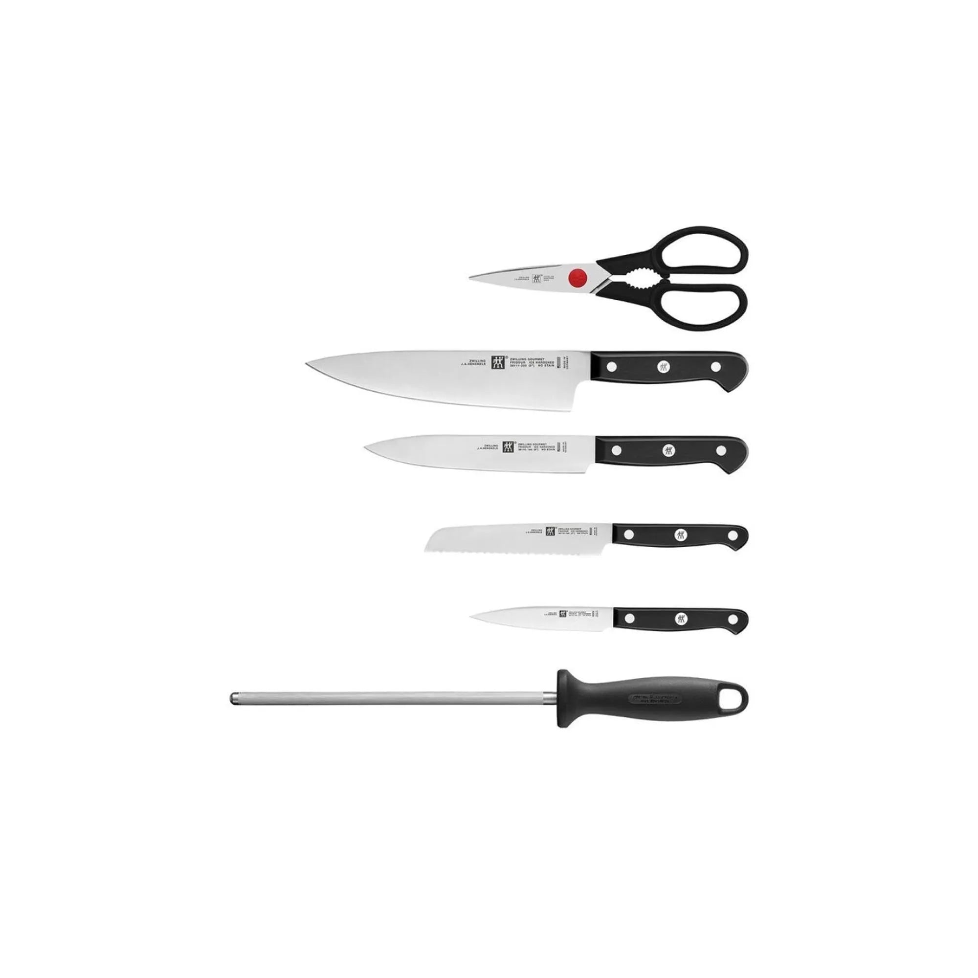 ZWILLING Gourmet Messerblock, natur, 7-tlg. - KAQTU Design