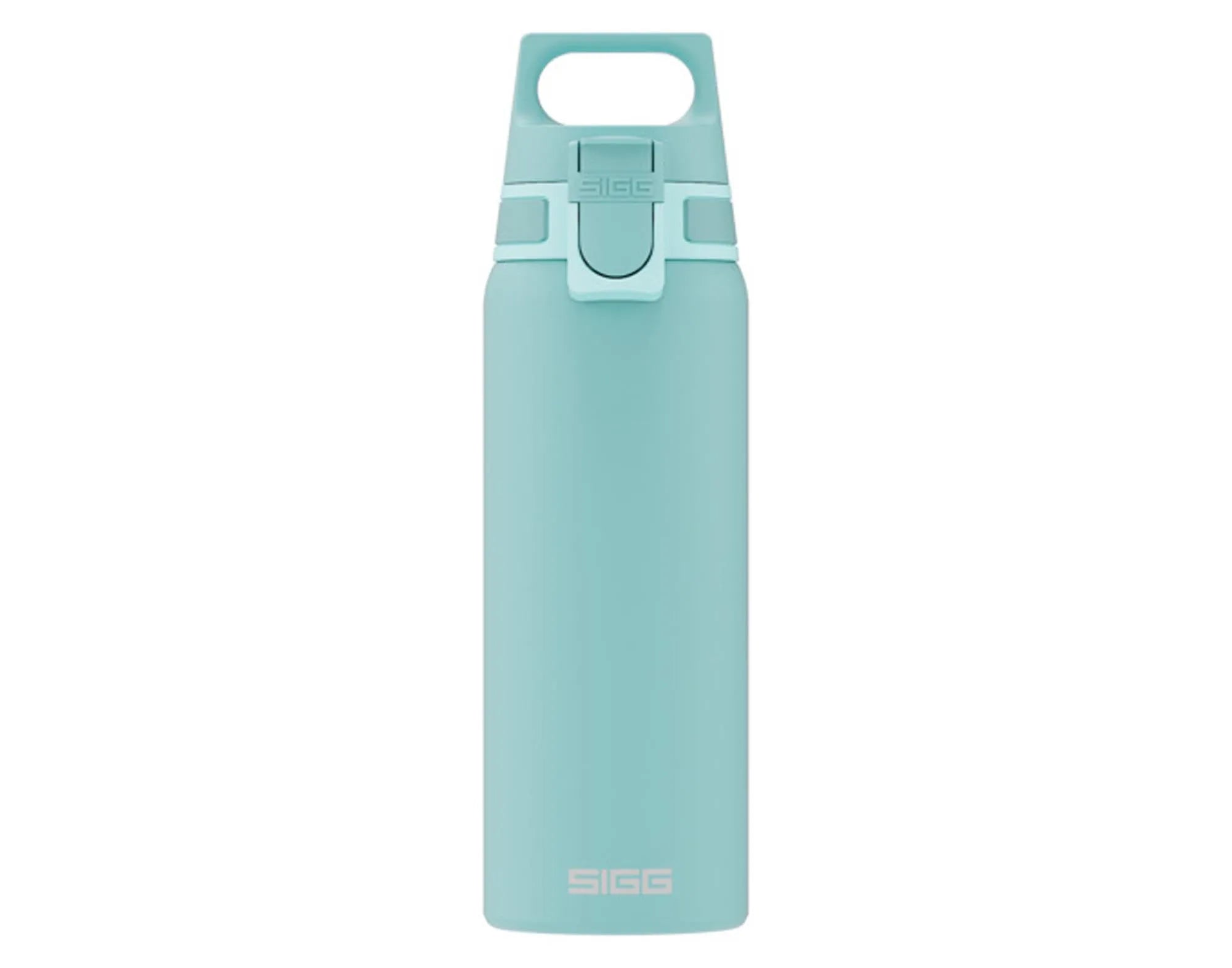 SIGG Trinkflasche 0.75 l, robust, auslaufsicher, BPA-frei, Aluminium, Glacier-Design, ideal für unterwegs.