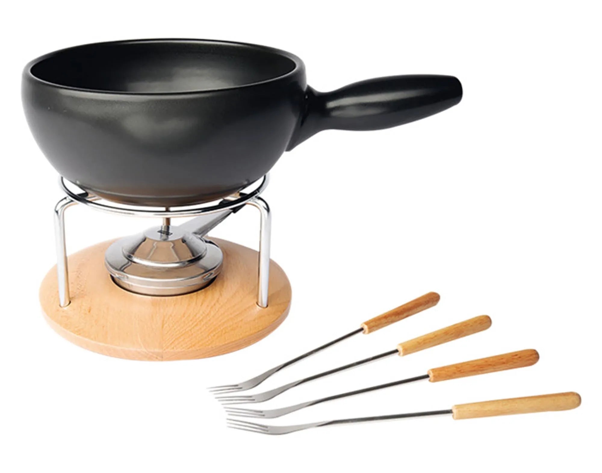 Käsefonduegarnitur Sänits Little ø 21 cm in  präsentiert im Onlineshop von KAQTU Design AG. Fondue/Raclette ist von STÖCKLI