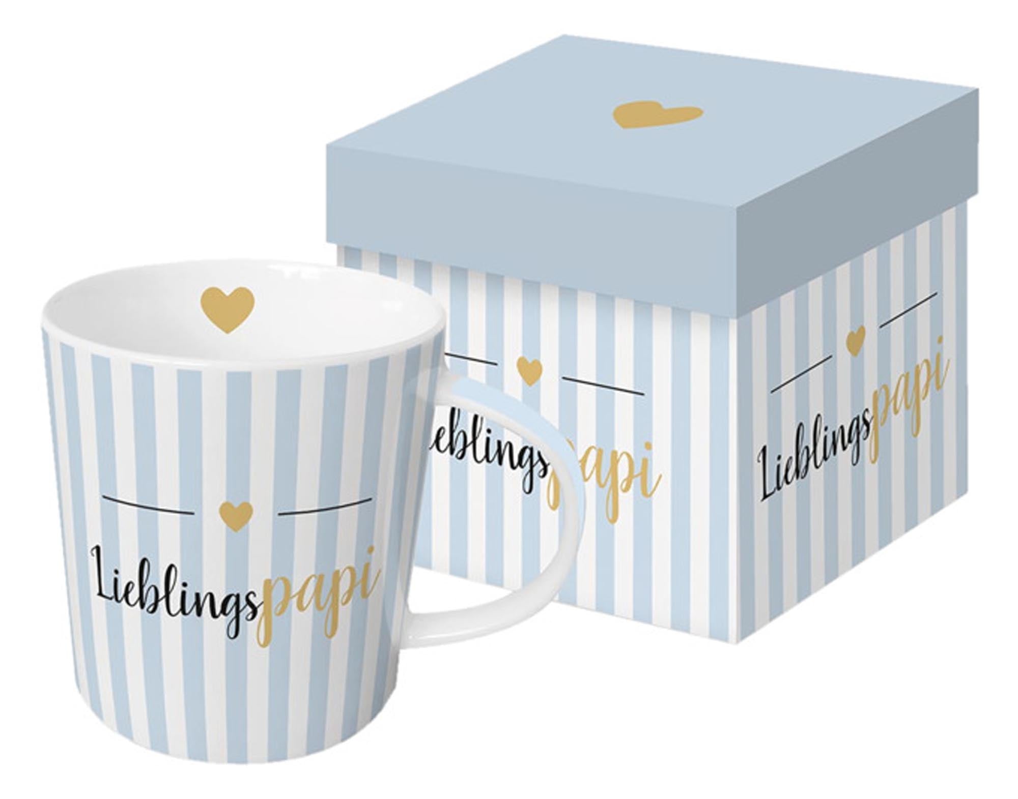 Trend Mug GB Lieblingspapi in  präsentiert im Onlineshop von KAQTU Design AG. Glas ist von PPD