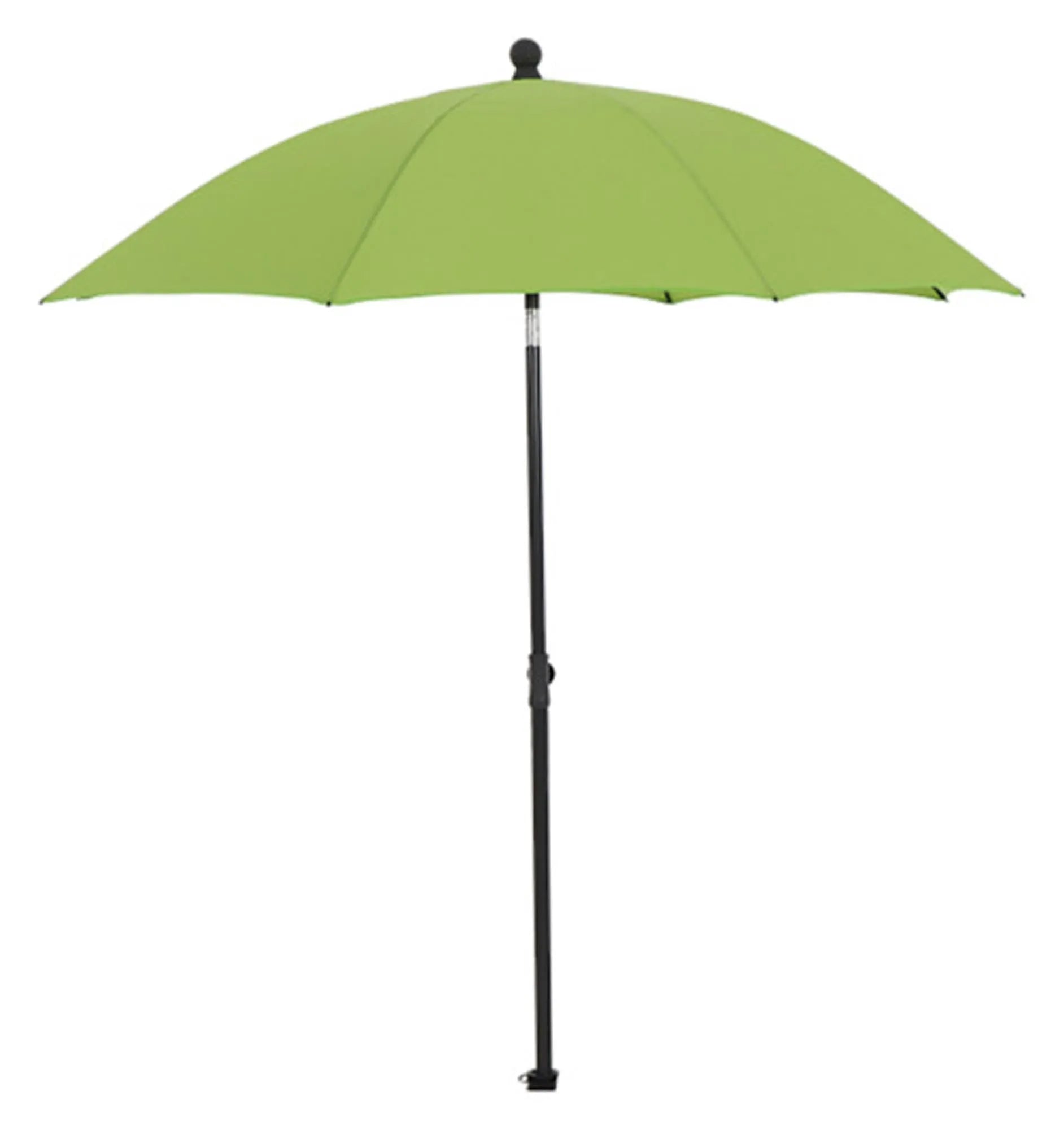 Eleganter, grüner Sonnenschirm (ø 180 cm) von SIENA GARDEN: UV-beständig, wasserabweisend, ideal für Balkon & Garten.