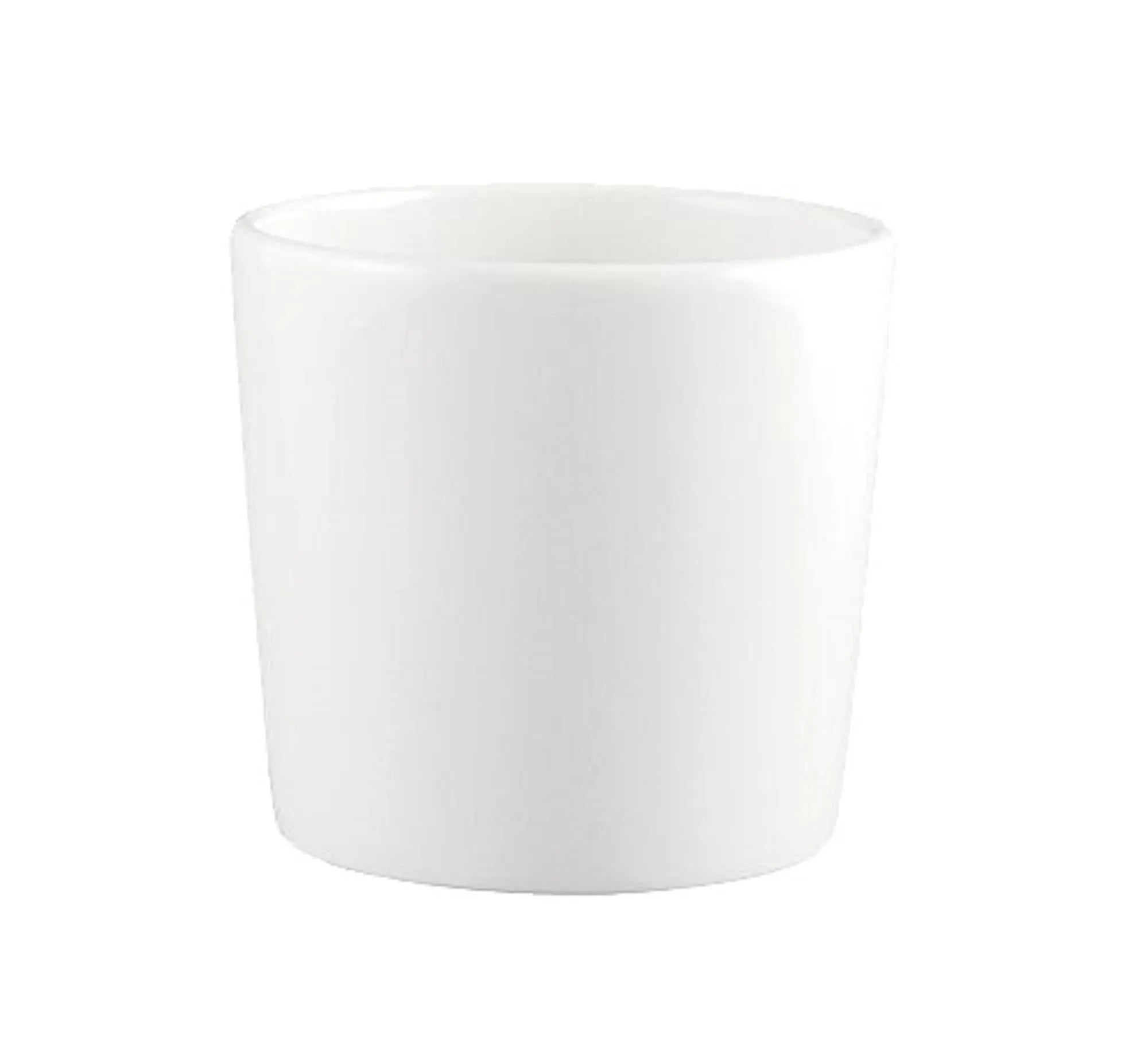 Eleganter Modulo Becher von Royale Italy: 27cl, Ø8cm, Porzellan, spülmaschinenfest, ideal für Kaffee & Tee. Zeitloses Design, stabiler Stand.