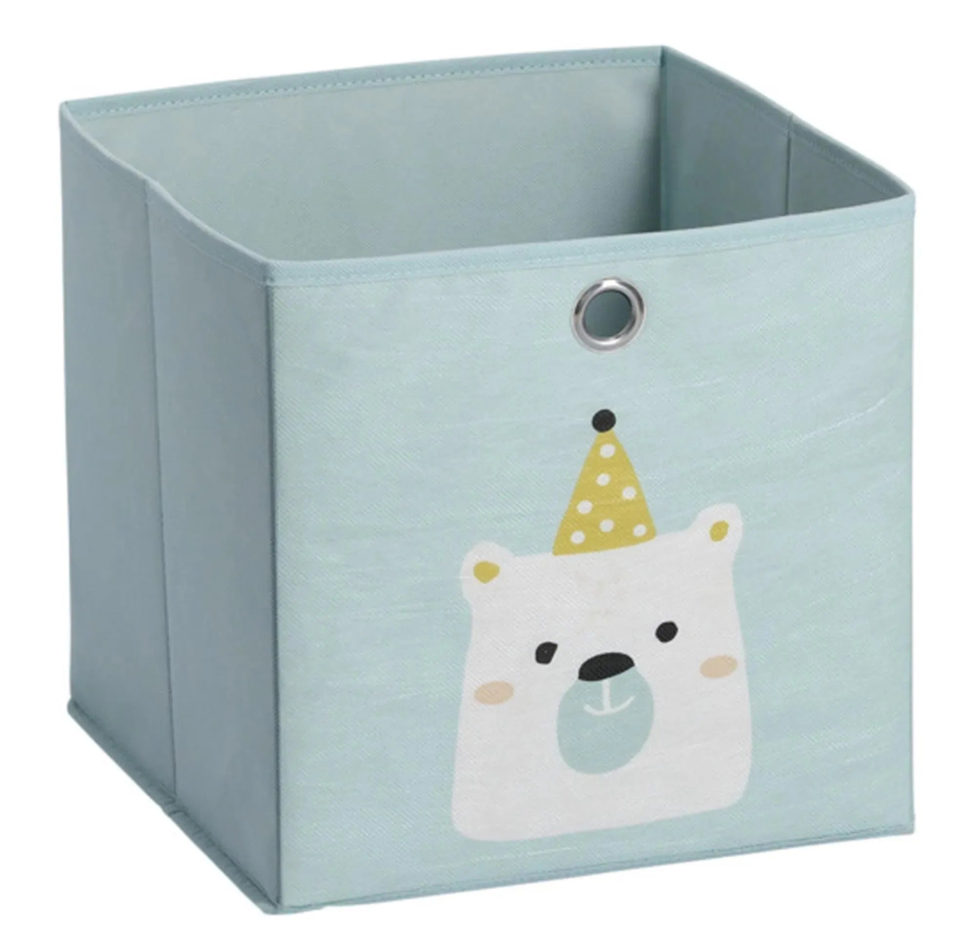 Aufbewahrungsbox Icebear Vlies 28x28x28 cm in  präsentiert im Onlineshop von KAQTU Design AG. Aufbewahrungsbox ist von ZELLER PRESENT