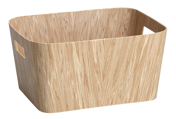 Aufbewahrungsbox Wood 22.9x30.5x15.12 cm in  präsentiert im Onlineshop von KAQTU Design AG. Aufbewahrungsbox ist von ZELLER PRESENT