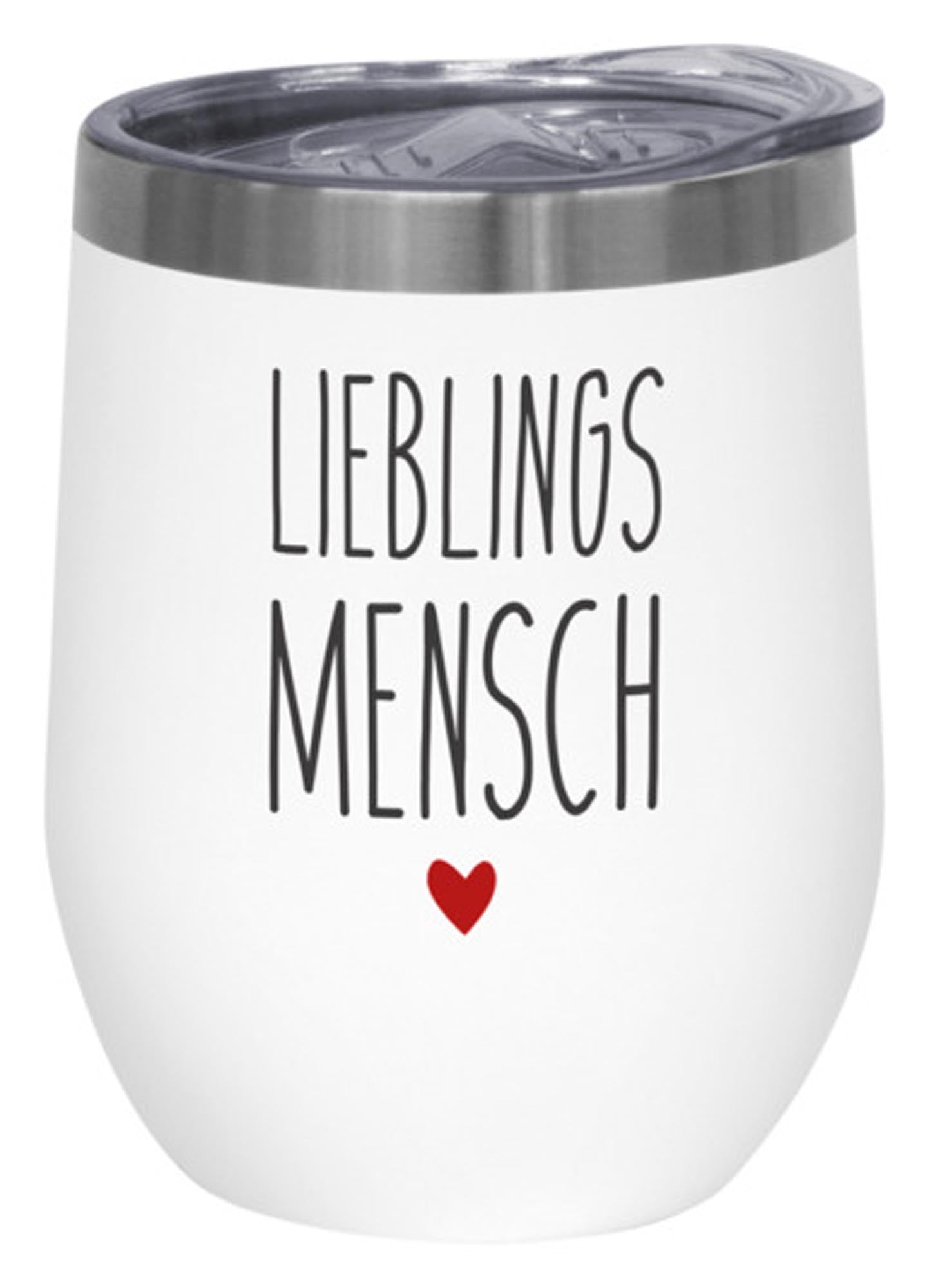 Thermo Mug Lieblingsmensch in  präsentiert im Onlineshop von KAQTU Design AG. Küchenhelfer ist von PPD