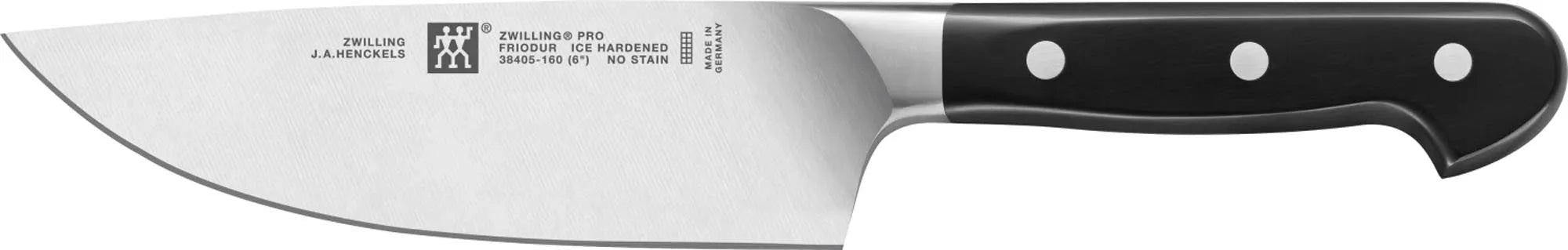 Zwilling Pro Kochmesser, breite Klinge 160 mm - KAQTU Design