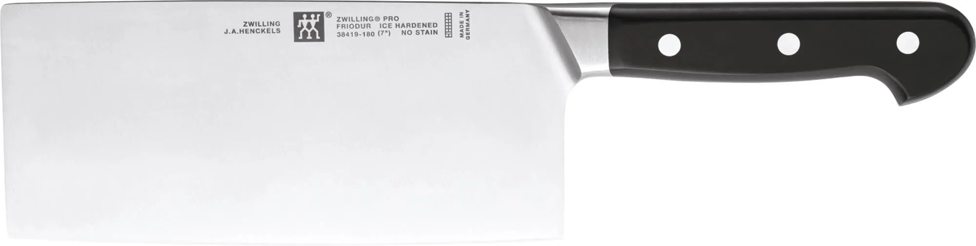 Das Zwilling Pro Chinesisches Kochmesser: Präzision, Qualität, rostfreier Stahl, ergonomisch, asiatische Küche, 180 mm.