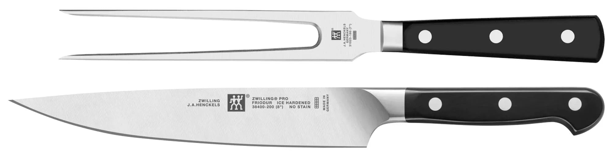 Zwilling Pro Messerset, 2-tlg. (Fleischmesser & - gabel) - KAQTU Design