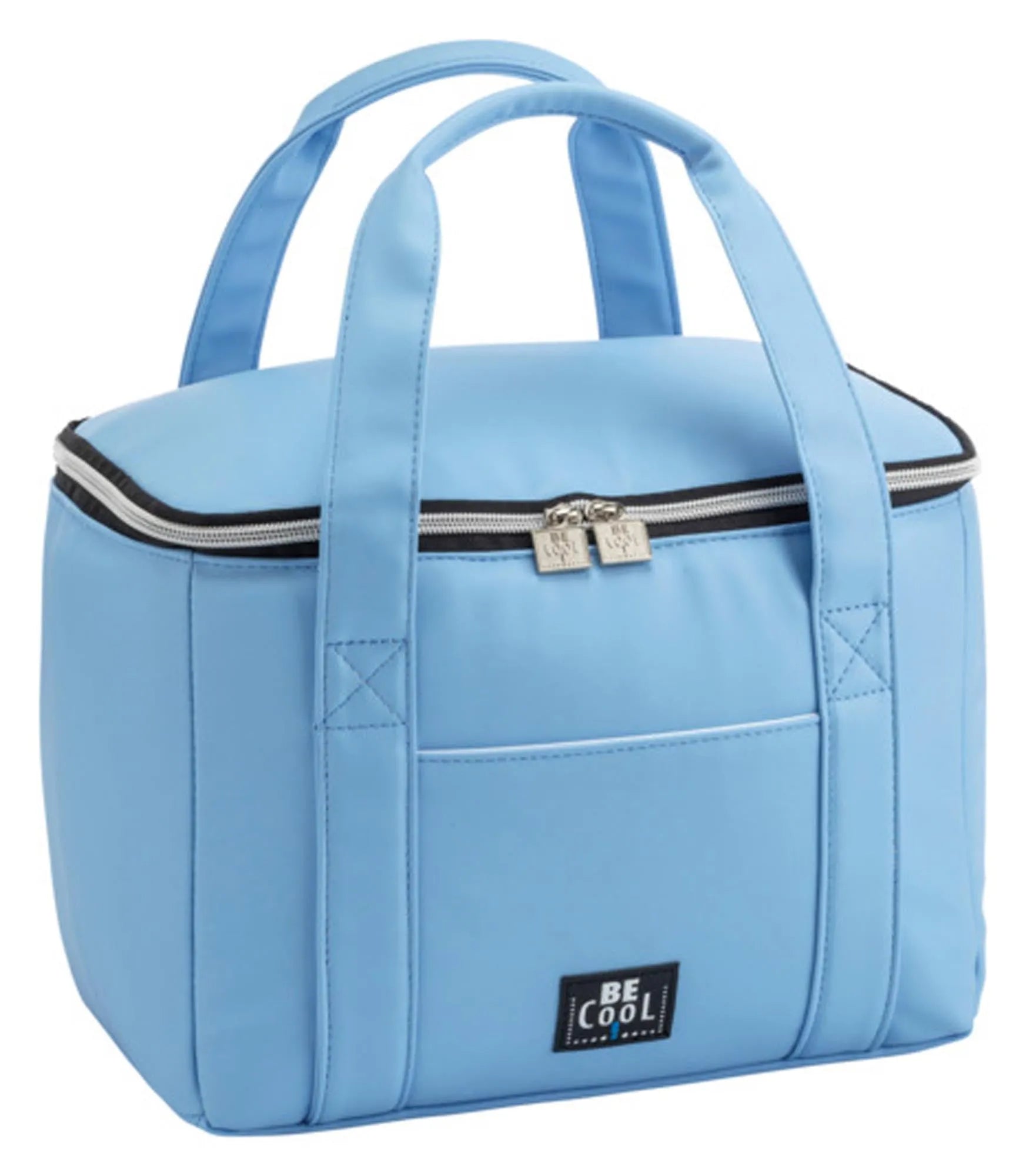 Die BE COOL Kühltasche in Sky Blue, 10,5L, hält Speisen und Getränke kühl. Ideal für Picknick, Ausflug und Camping.